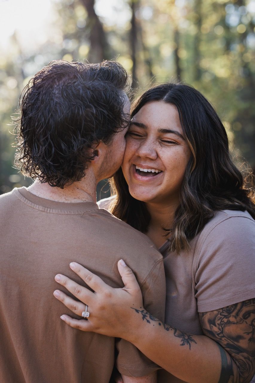 Intimate engagement session in the Snohomish River Valley. Tim Neal captures the raw connection of your love.