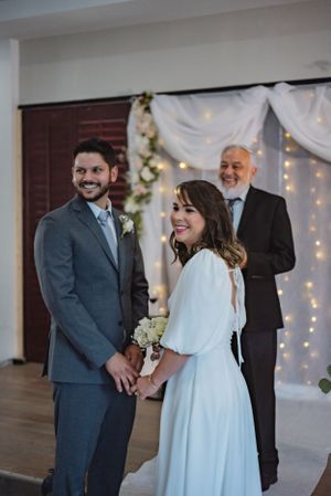 Casamento. noivos. cerimonia