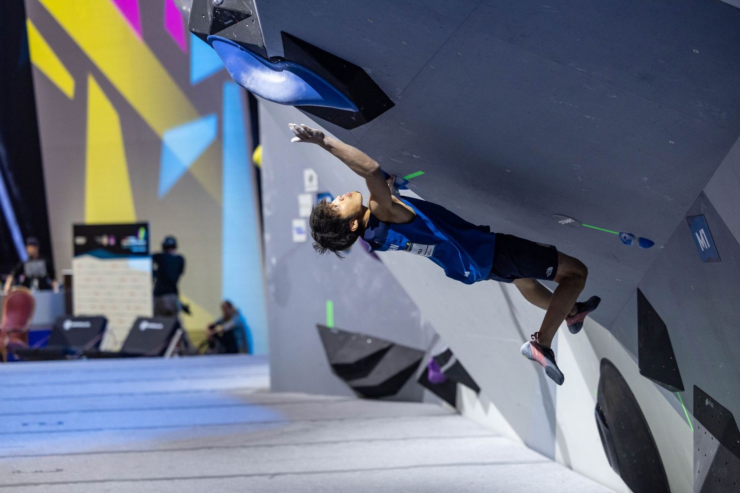 Sport climbing competition - photo by Jan Virt, Official World Climbing photographer