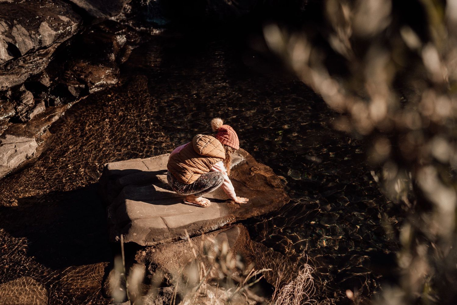 Outdoor family photoshoot in Johannesburg at golden hour