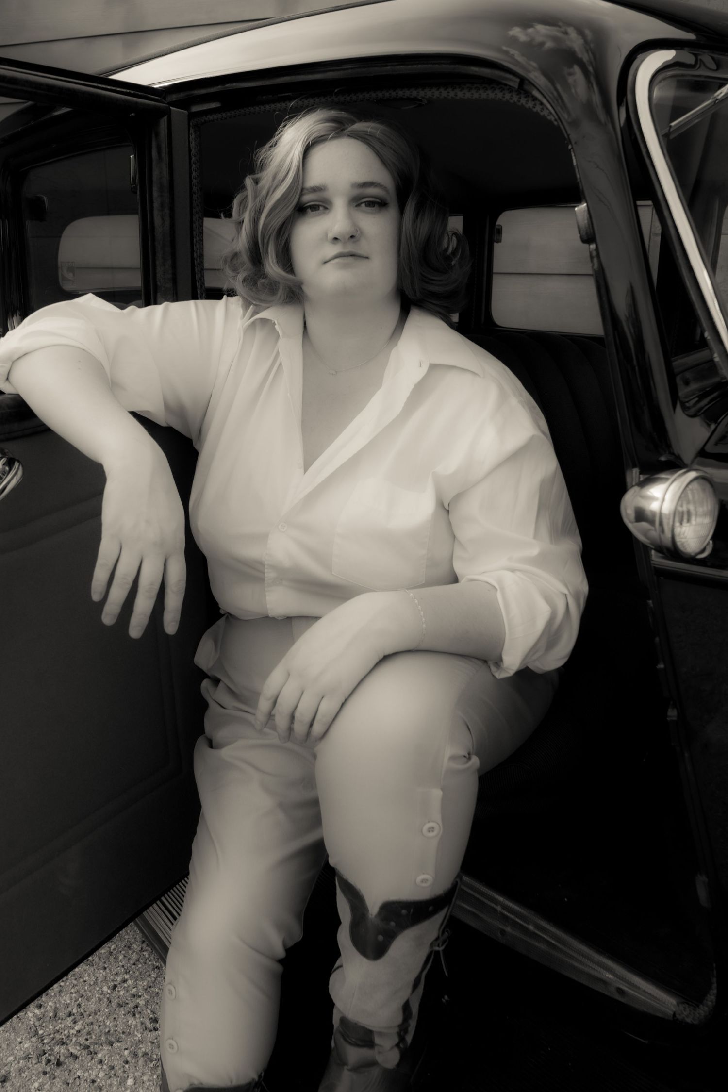 Lubbock, Texas fine arts production photography. LCT Bonnie and Clyde 2023