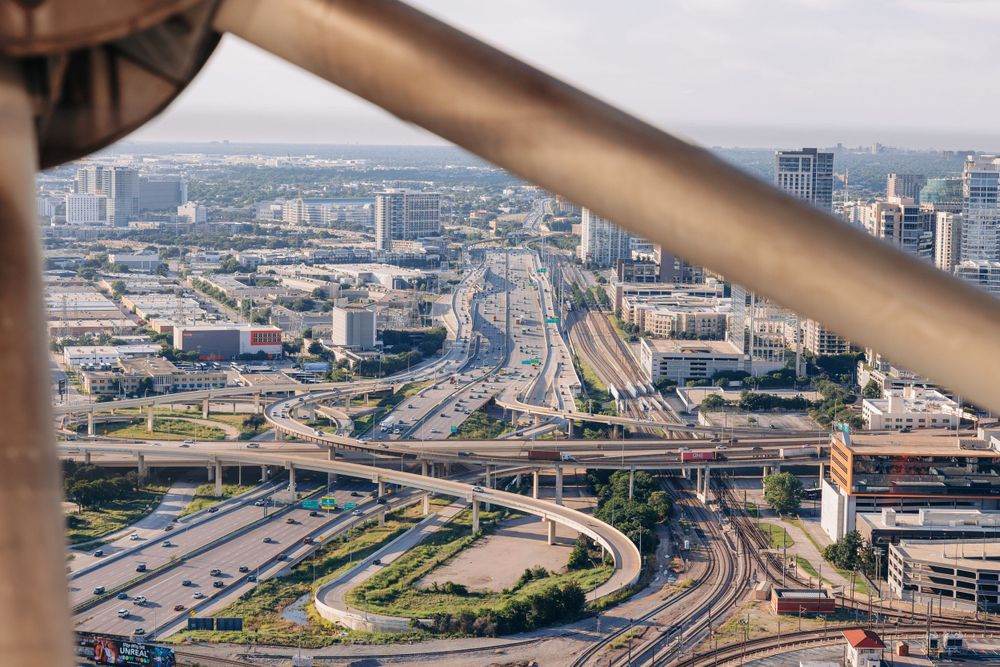 Reunion Tower Surprise Proposal Dallas, Texas captured by My One Sweet Rose Photo Dallas Proposal Photographer