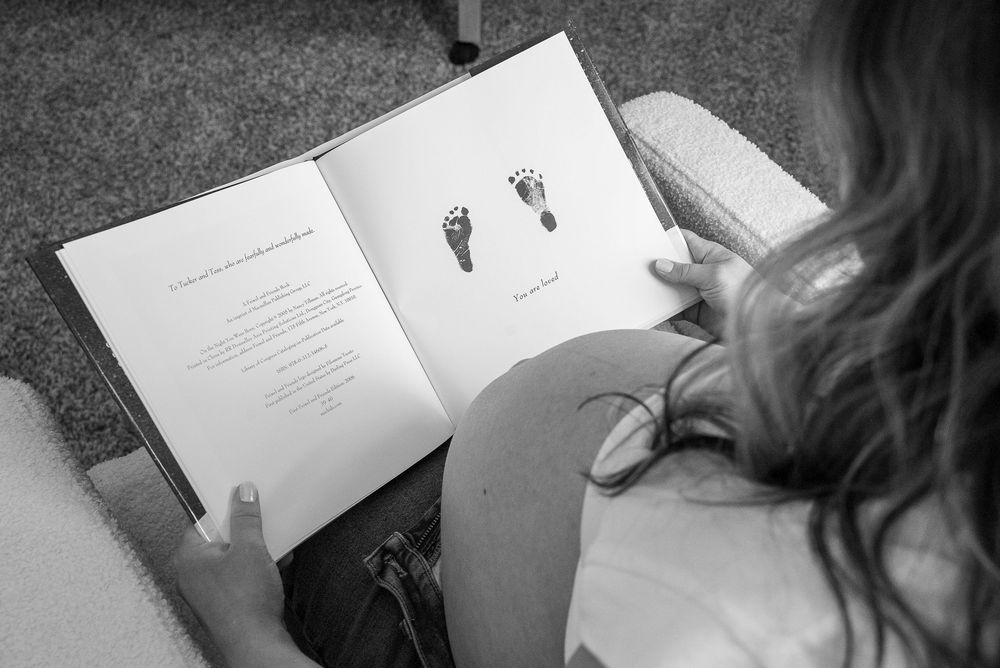 reading to baby