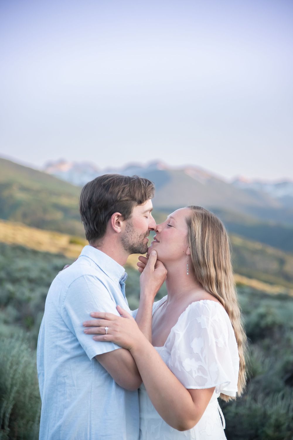 vail engagement photos