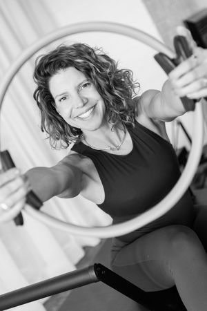 pilates photo session