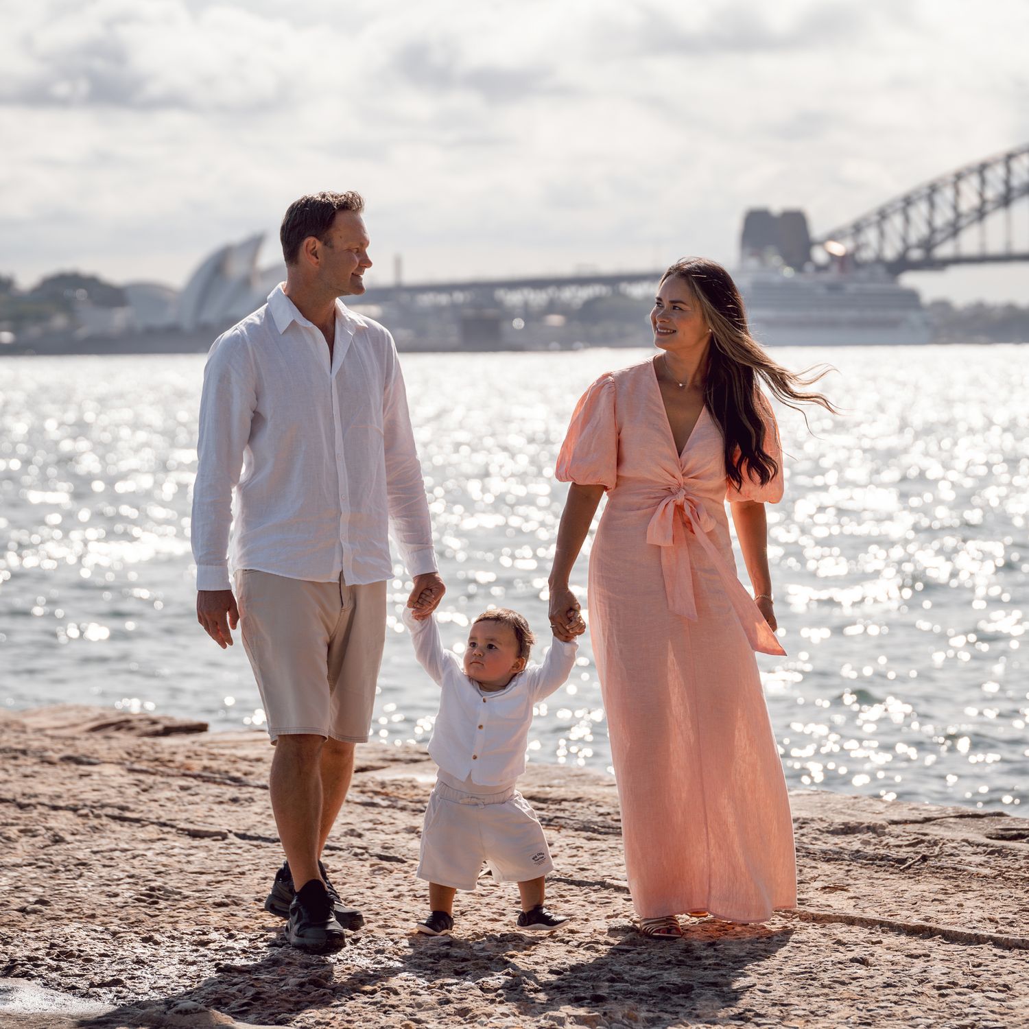 Mosman family photographer Bradly's Head