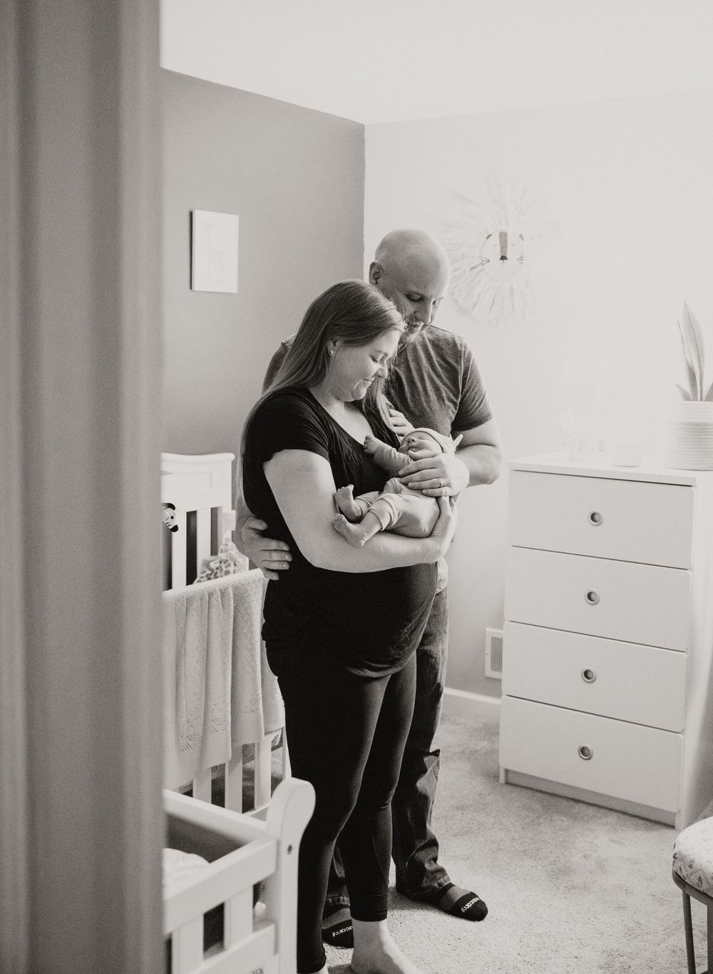 cute newborn lifestyle session ideas