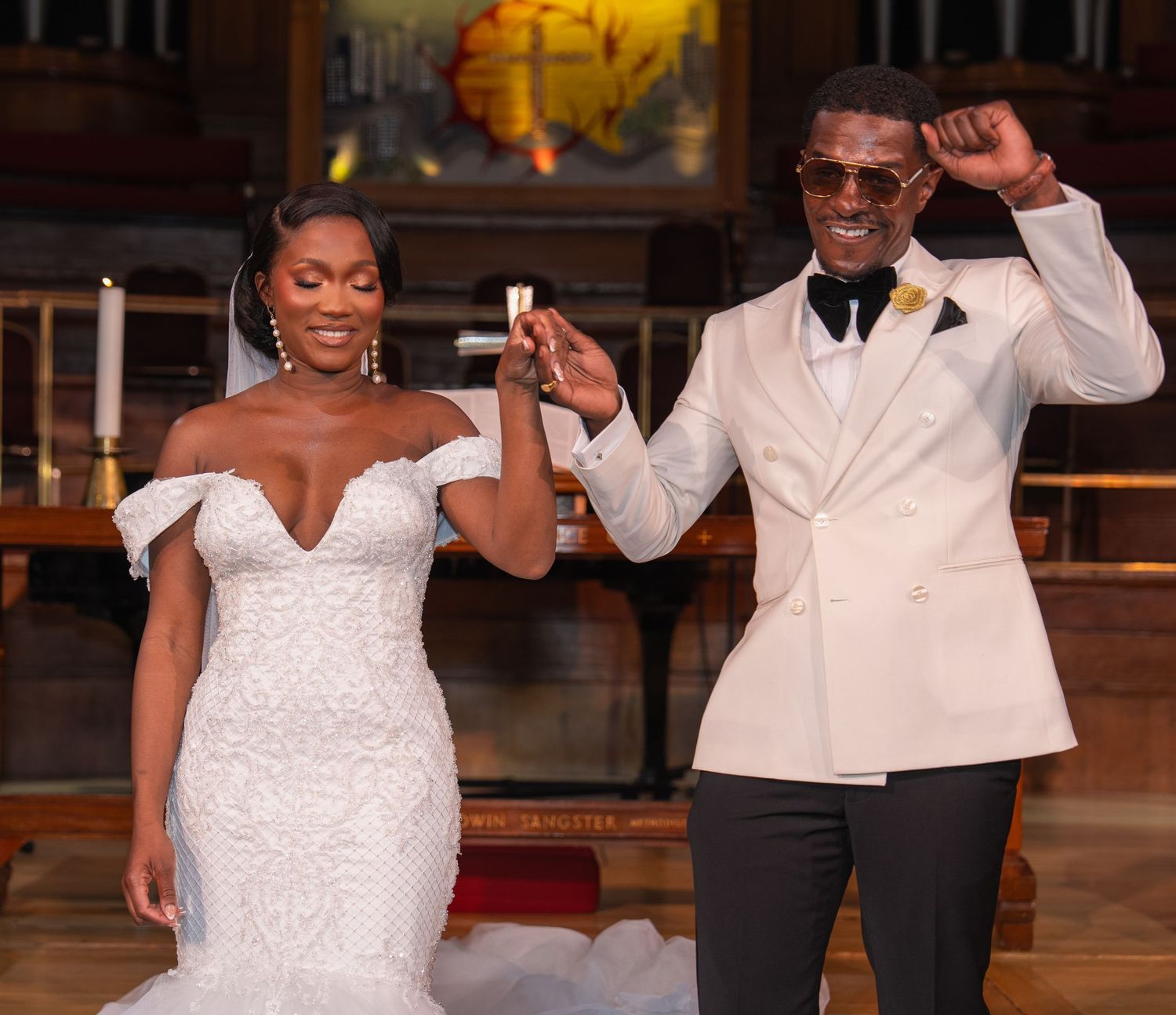 bride and groom