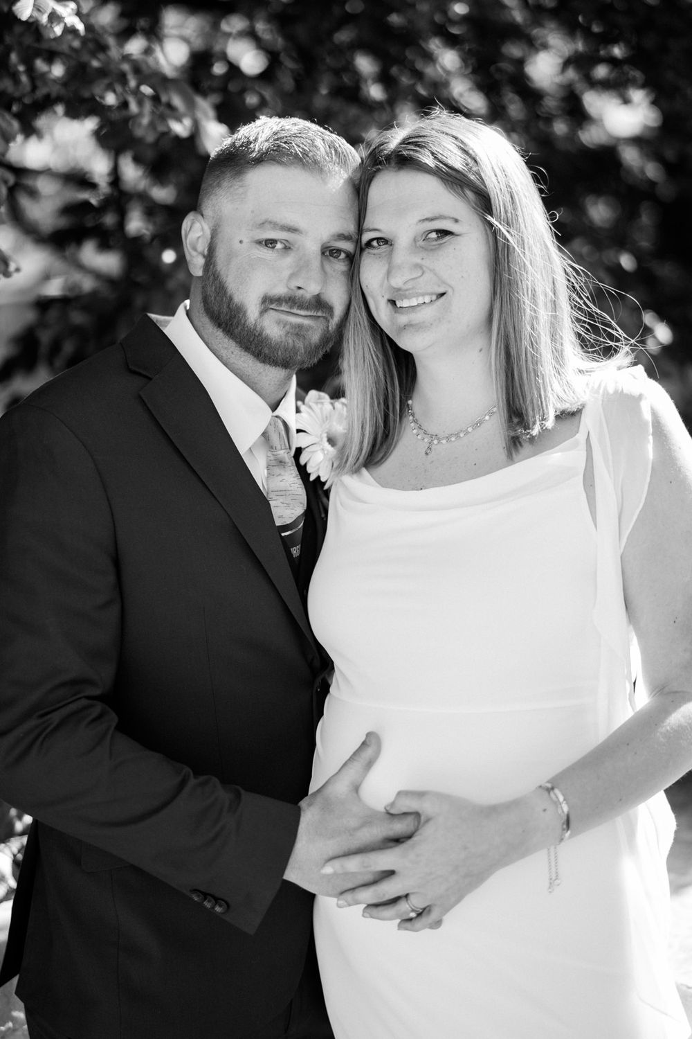 Wedding portraits at Lincoln Landing in Lockport, Illinois.