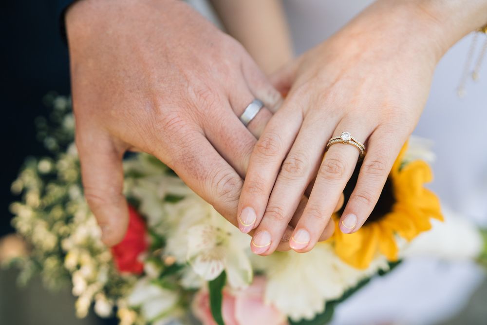Wedding portraits at Lincoln Landing in Lockport, Illinois.