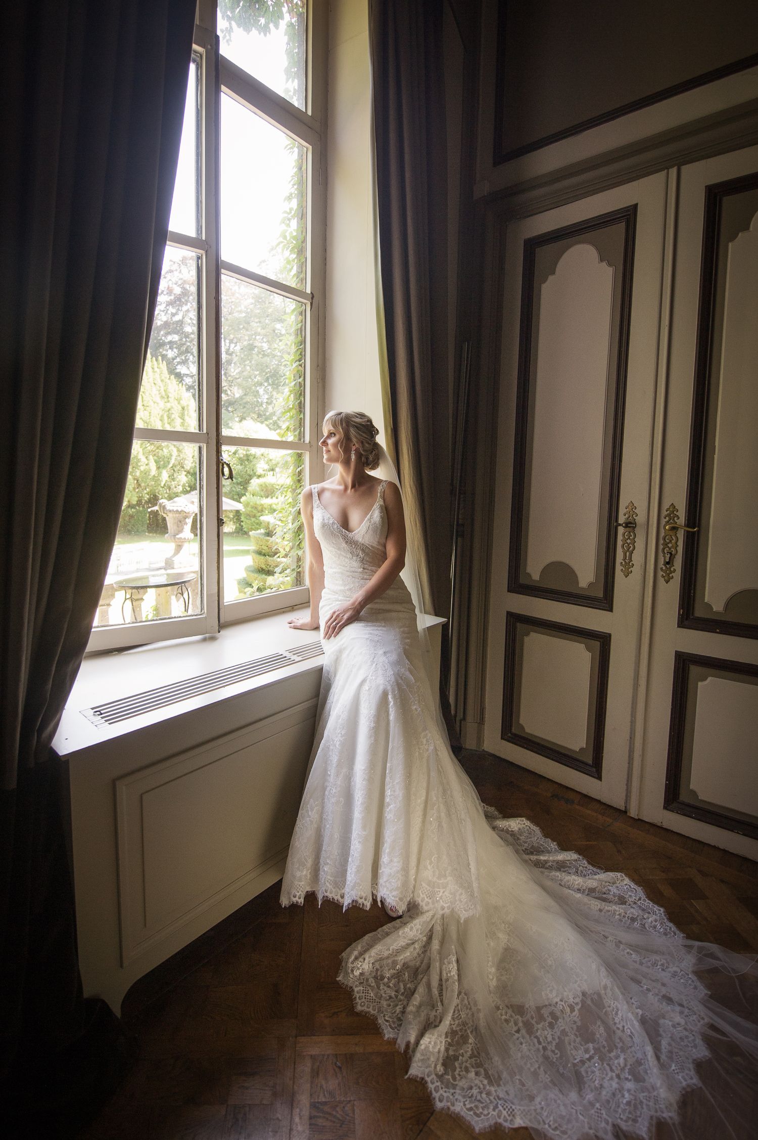 la mariée au château Ruisbroek