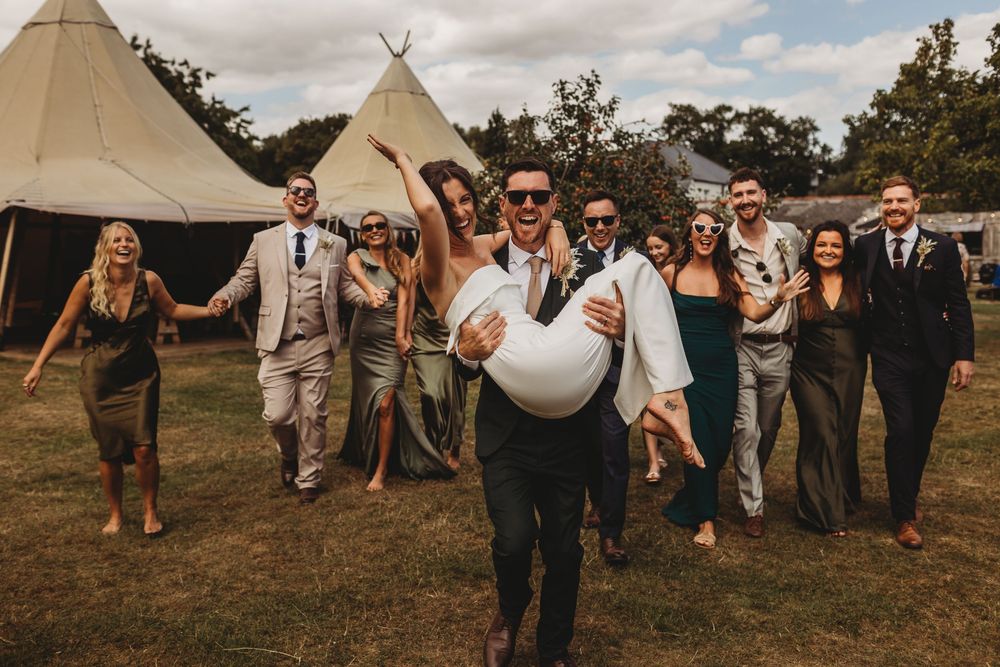 Gaggle of Geese wedding