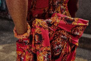 Photography Oil painting of Igbo bride traditional attire