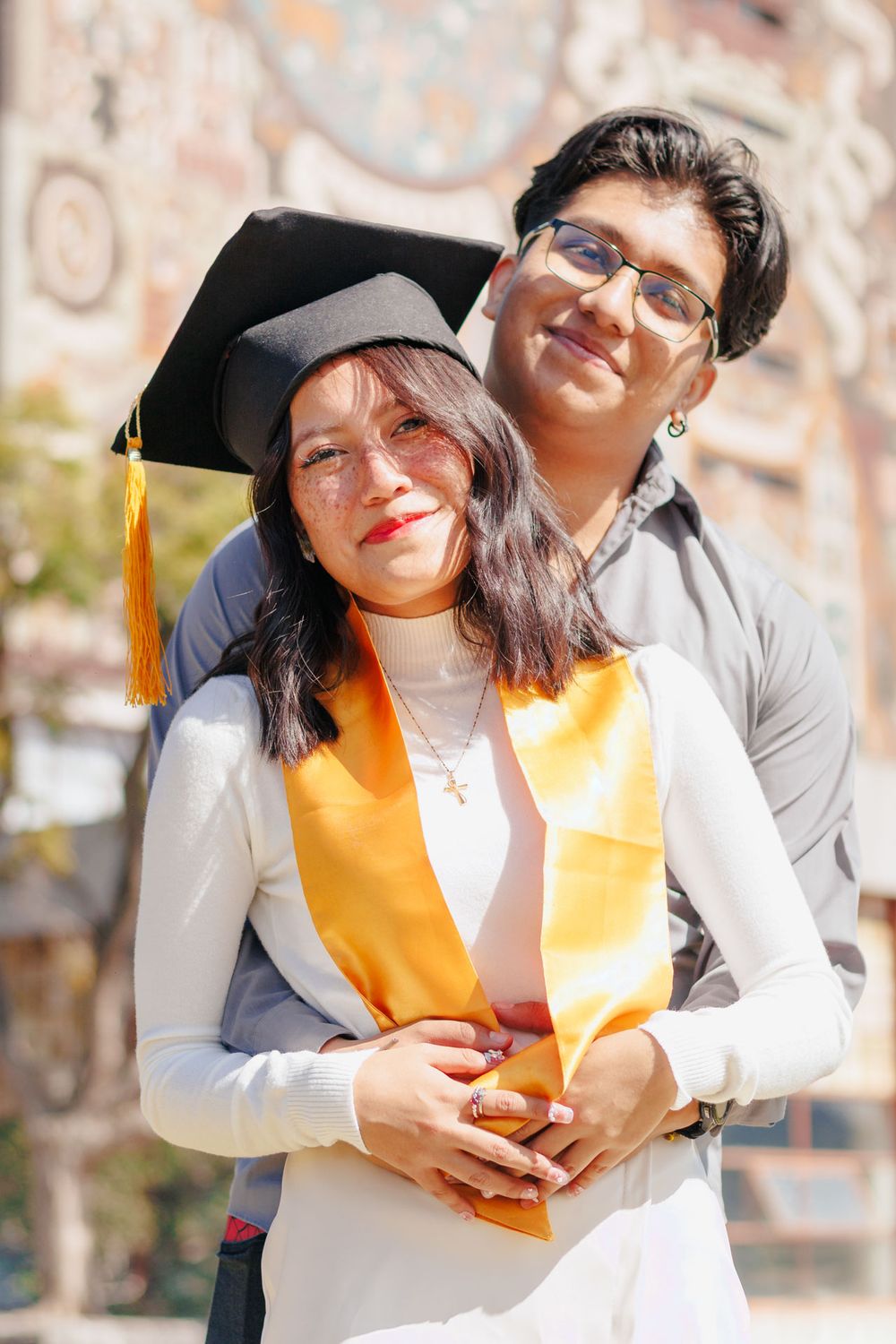 Sesión de fotos de pareja en Coyoacán, Ciudad de México
