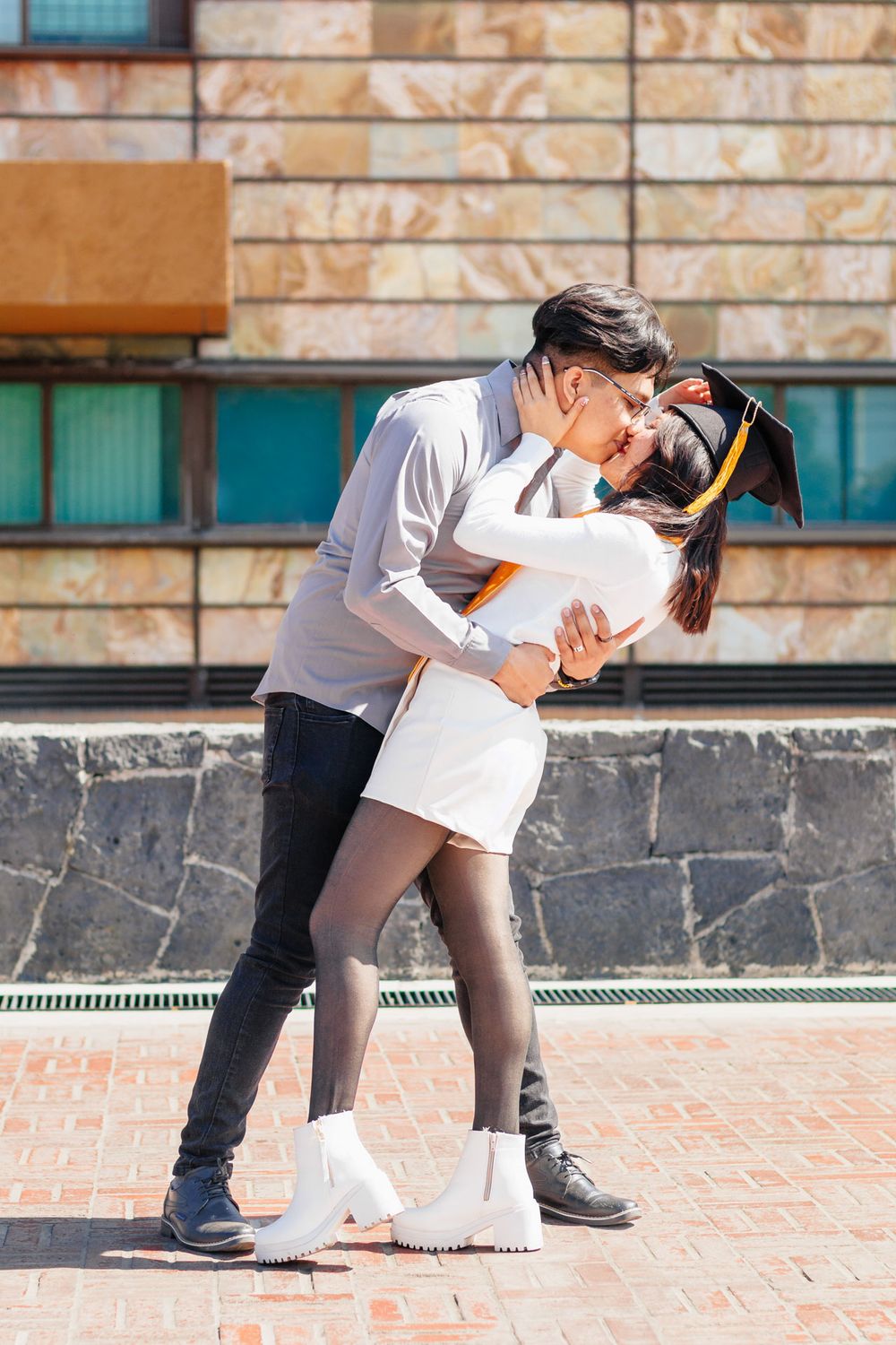 Sesión de fotos de pareja en Coyoacán, Ciudad de México
