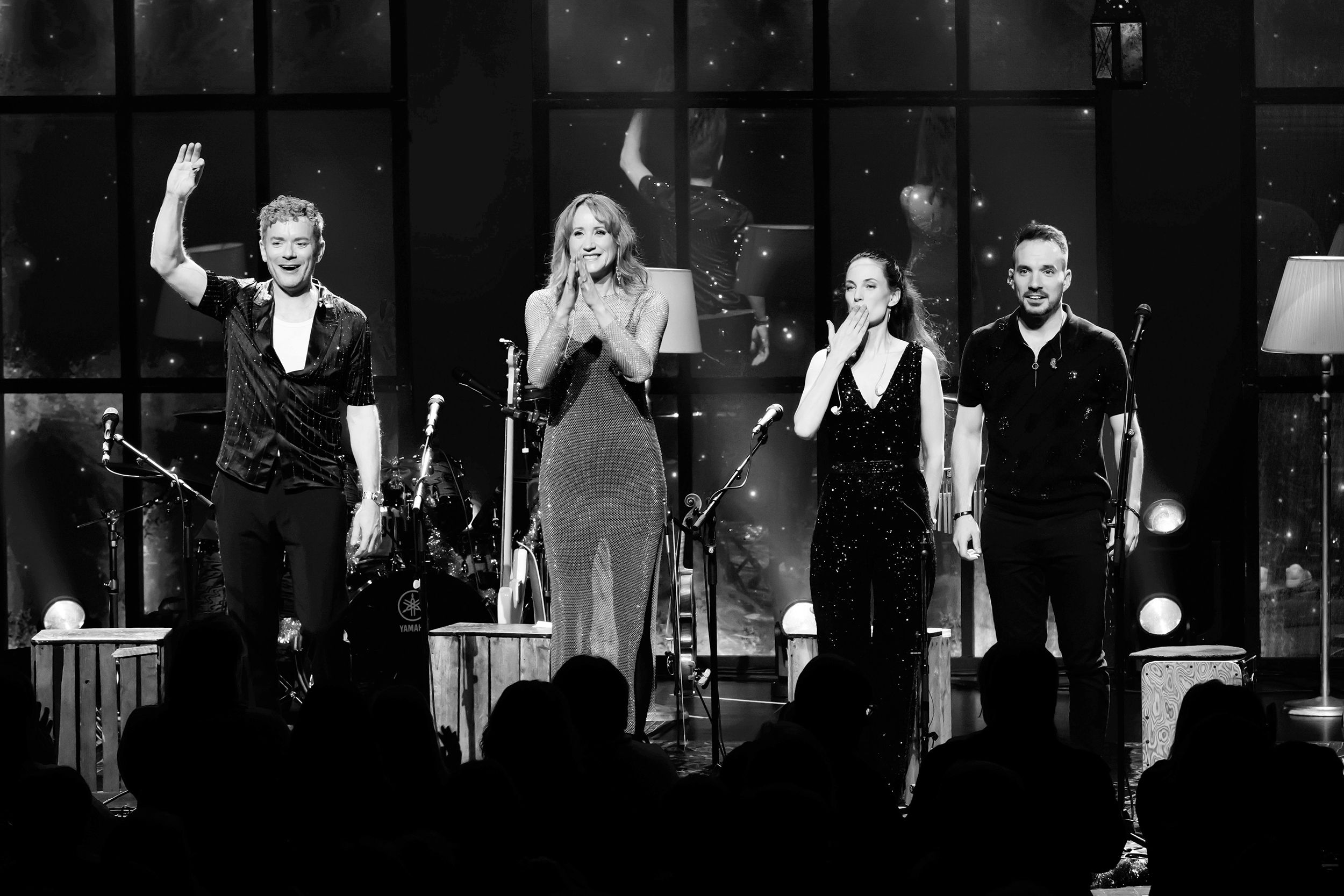 Unplugged Christmas i Linköping konsert och kongress. Med Peter Johansson, Bruno Mitsogiannis, Matilda Grün och Petra Wahlgren.