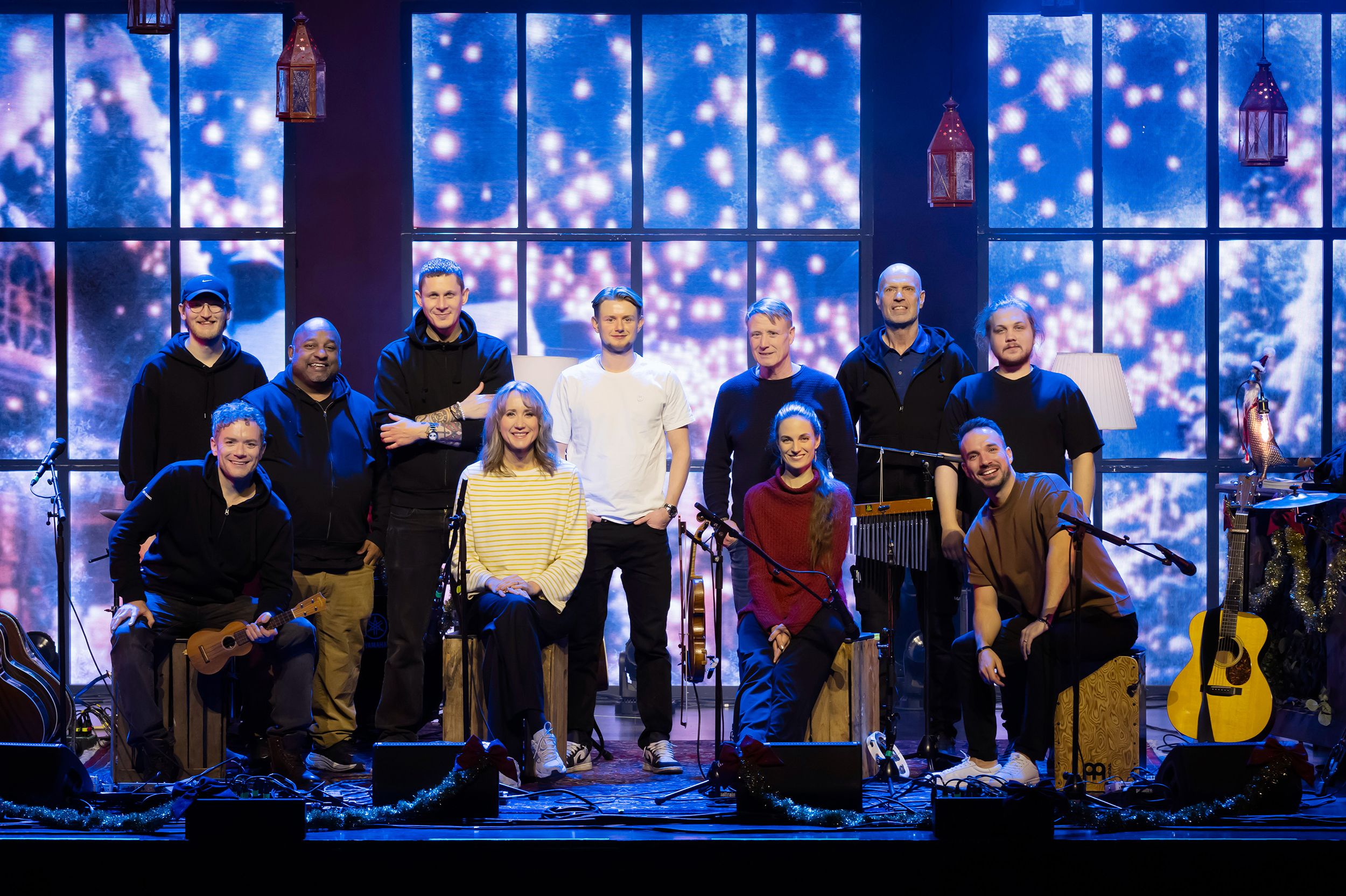 Unplugged Christmas i Linköping konsert och kongress. Med Peter Johansson, Bruno Mitsogiannis, Matilda Grün och Petra Wahlgren.