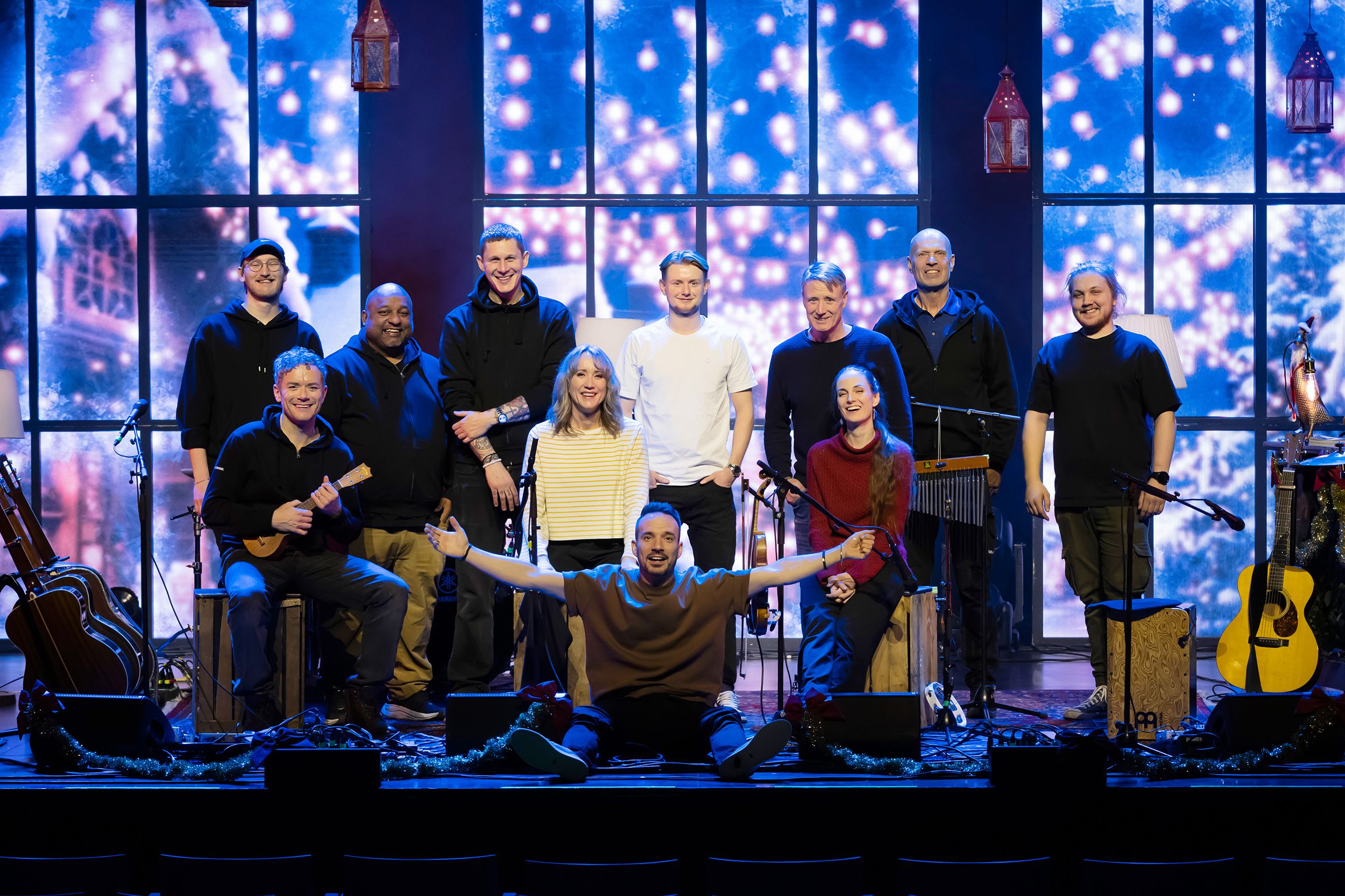 Unplugged Christmas i Linköping konsert och kongress. Med Peter Johansson, Bruno Mitsogiannis, Matilda Grün och Petra Wahlgren.