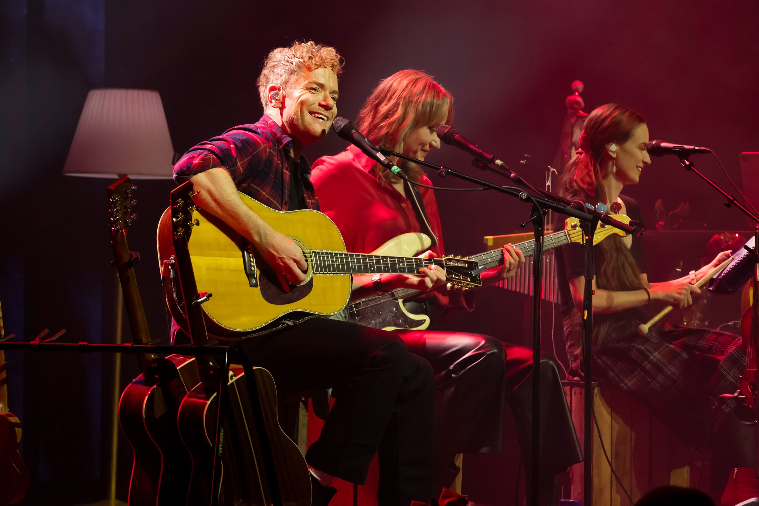 Unplugged Christmas i Linköping konsert och kongress. Med Peter Johansson, Bruno Mitsogiannis, Matilda Grün och Petra Wahlgren.