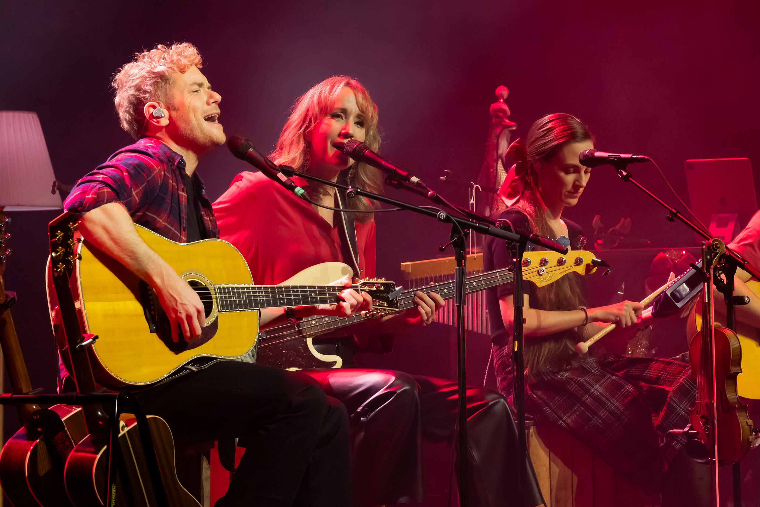 Unplugged Christmas i Linköping konsert och kongress. Med Peter Johansson, Bruno Mitsogiannis, Matilda Grün och Petra Wahlgren.
