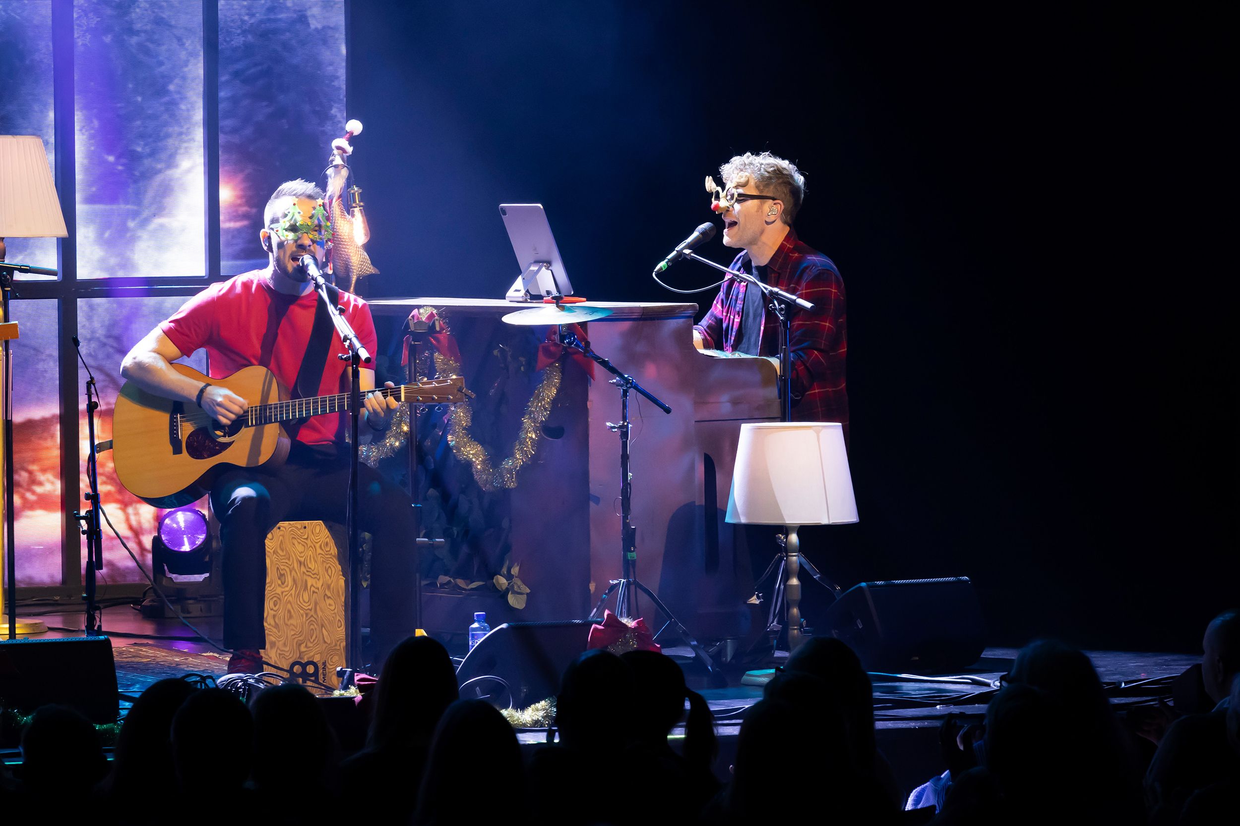 Unplugged Christmas i Linköping konsert och kongress. Med Peter Johansson, Bruno Mitsogiannis, Matilda Grün och Petra Wahlgren.