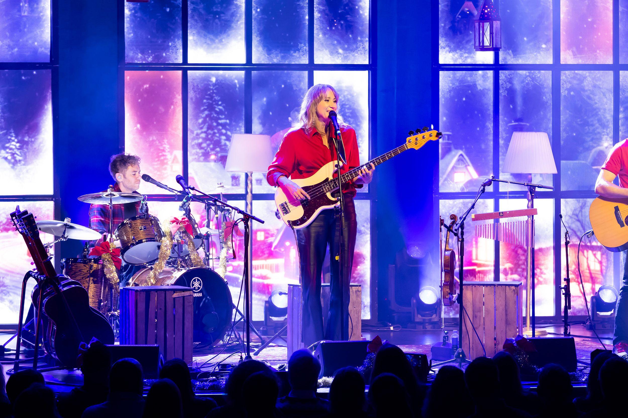 Unplugged Christmas i Linköping konsert och kongress. Med Peter Johansson, Bruno Mitsogiannis, Matilda Grün och Petra Wahlgren.