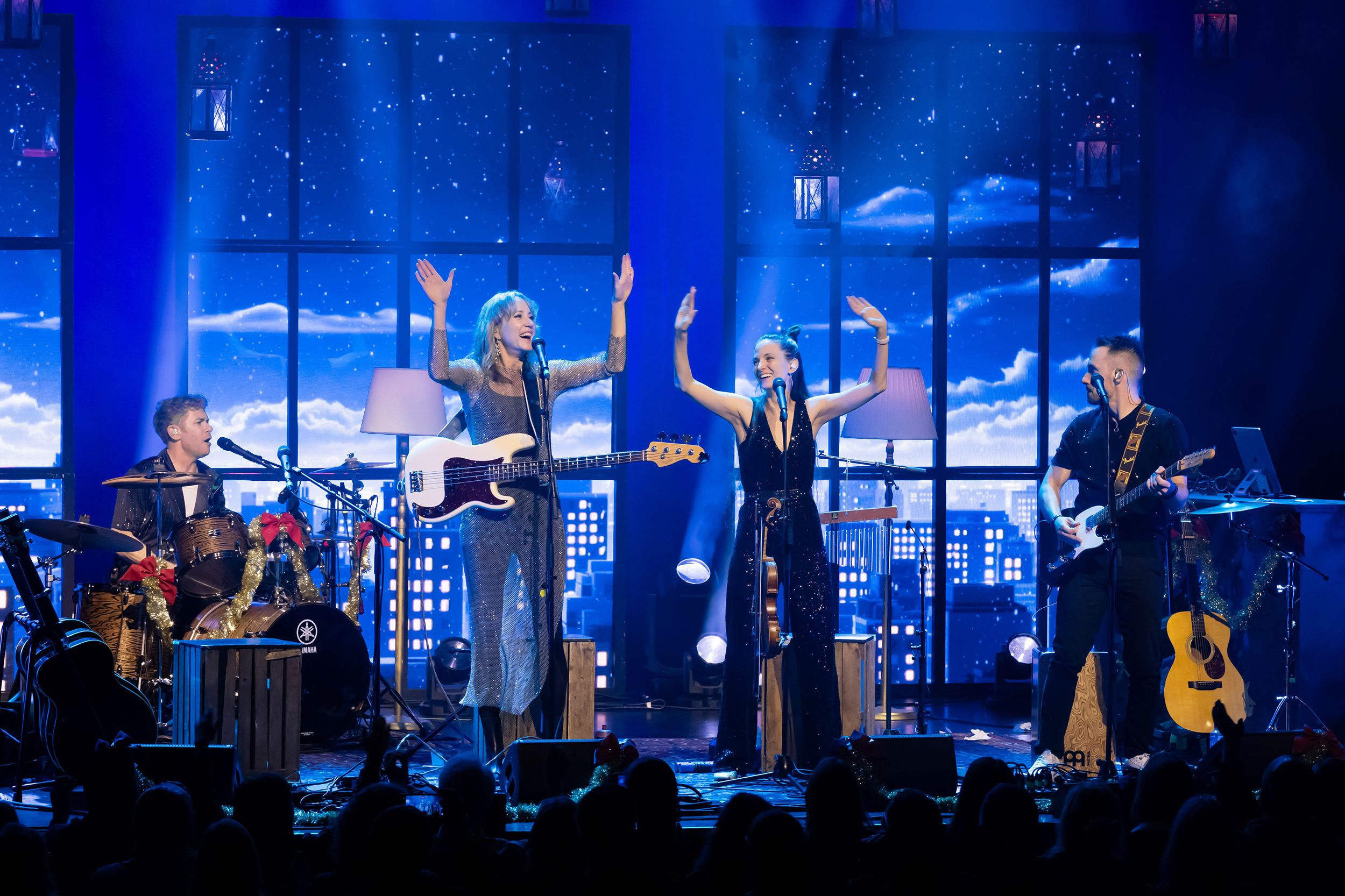 Unplugged Christmas i Linköping konsert och kongress. Med Peter Johansson, Bruno Mitsogiannis, Matilda Grün och Petra Wahlgren.