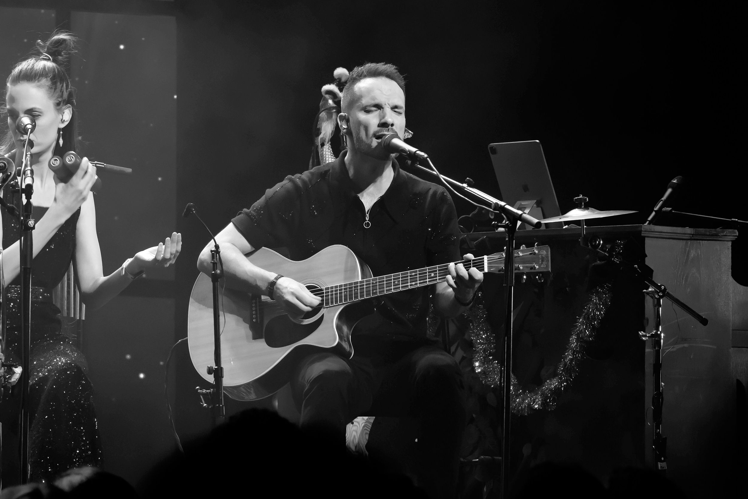 Unplugged Christmas i Linköping konsert och kongress. Med Peter Johansson, Bruno Mitsogiannis, Matilda Grün och Petra Wahlgren.