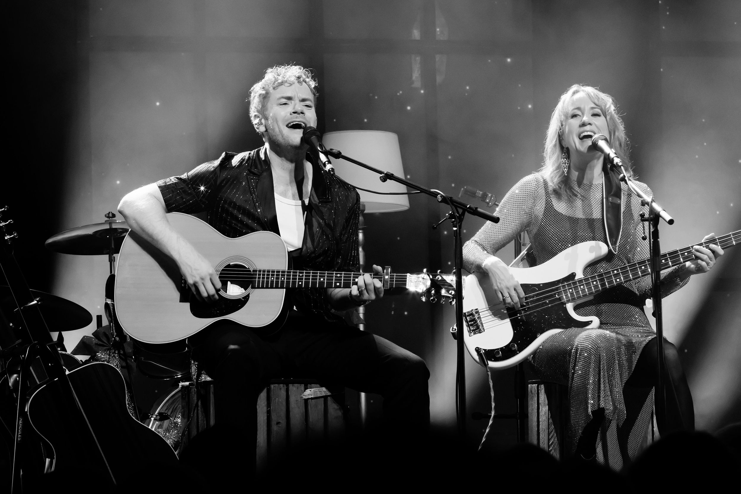 Unplugged Christmas i Linköping konsert och kongress. Med Peter Johansson, Bruno Mitsogiannis, Matilda Grün och Petra Wahlgren.