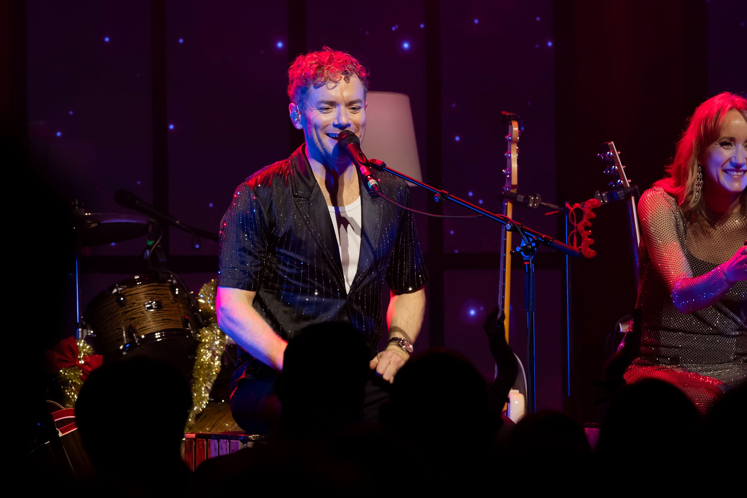 Unplugged Christmas i Linköping konsert och kongress. Med Peter Johansson, Bruno Mitsogiannis, Matilda Grün och Petra Wahlgren.