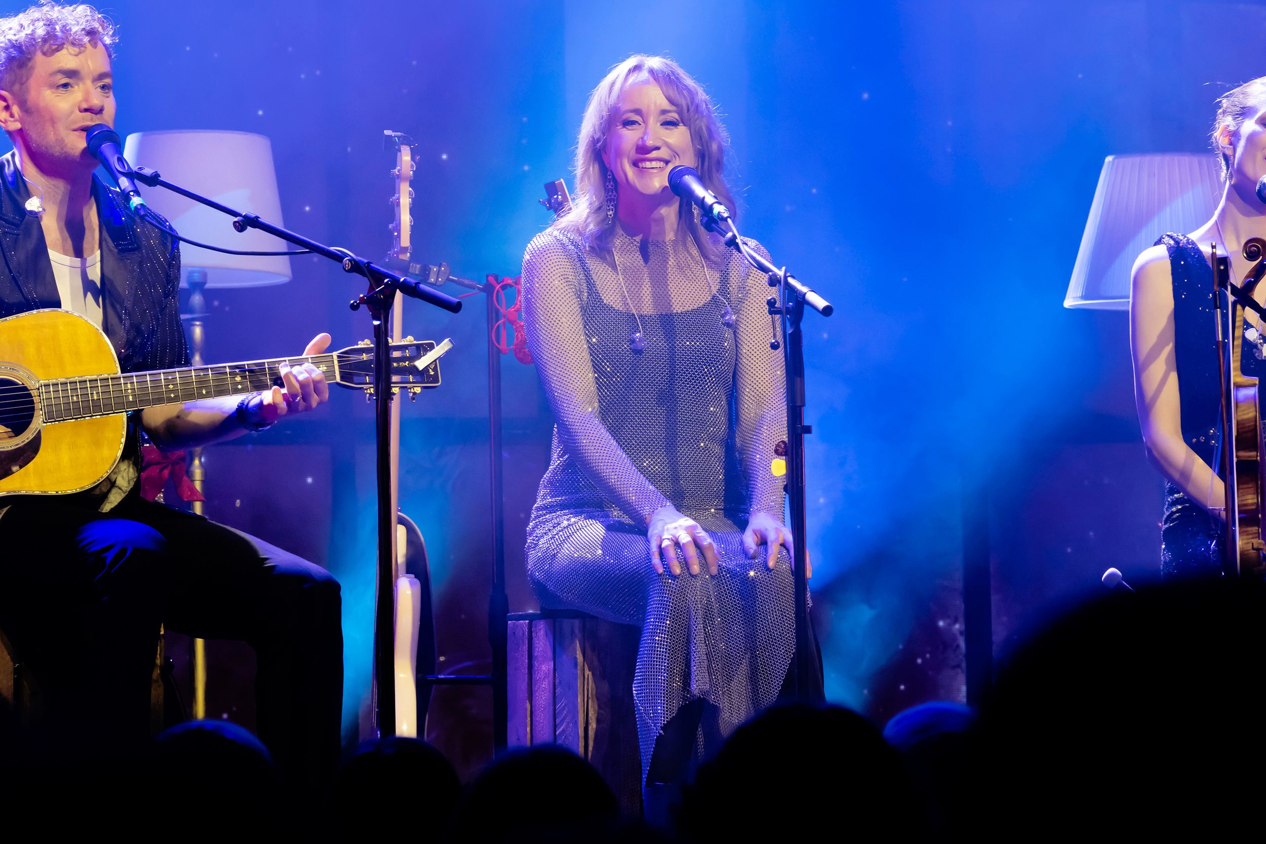 Unplugged Christmas i Linköping konsert och kongress. Med Peter Johansson, Bruno Mitsogiannis, Matilda Grün och Petra Wahlgren.