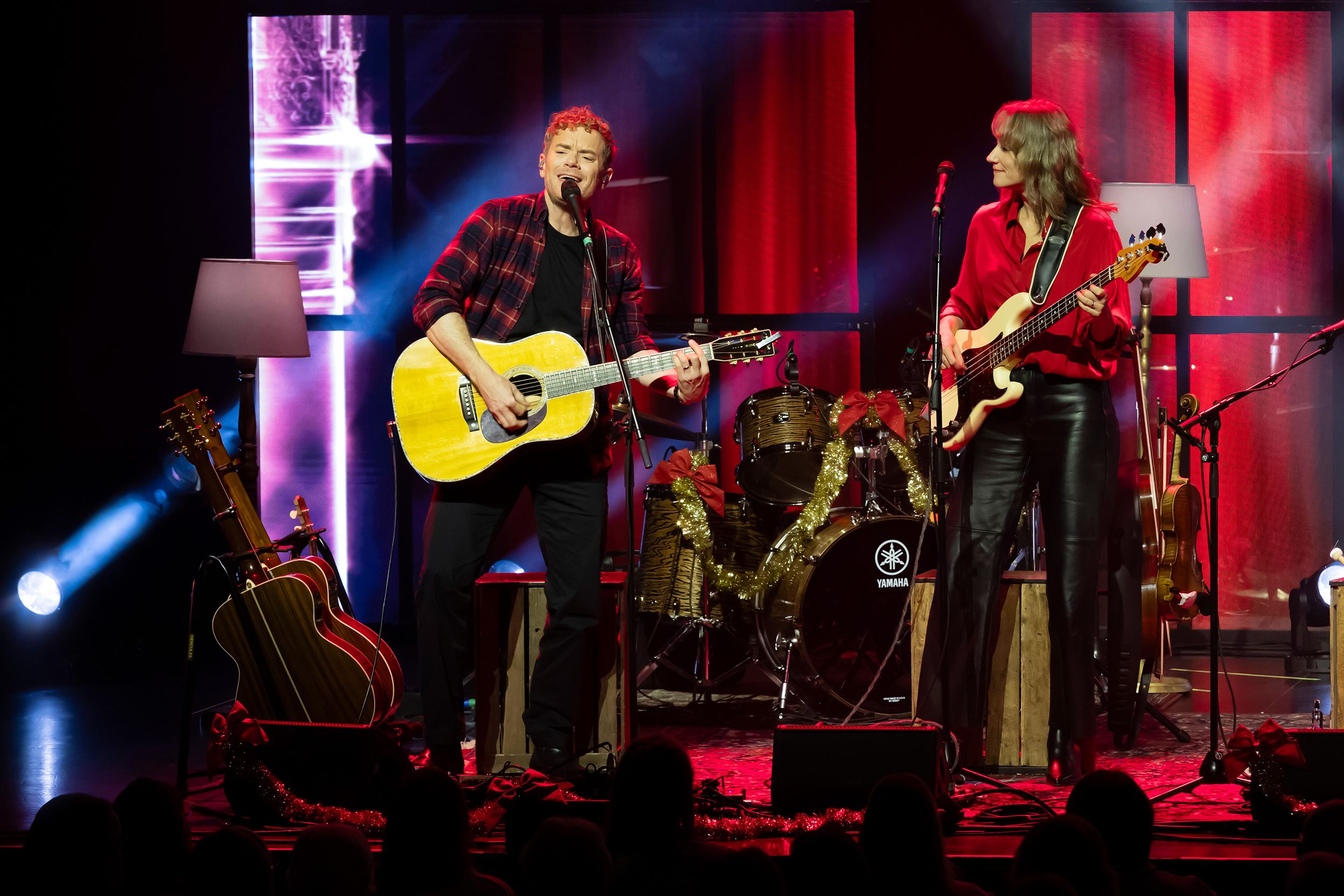 Unplugged Christmas i Linköping konsert och kongress. Med Peter Johansson, Bruno Mitsogiannis, Matilda Grün och Petra Wahlgren.