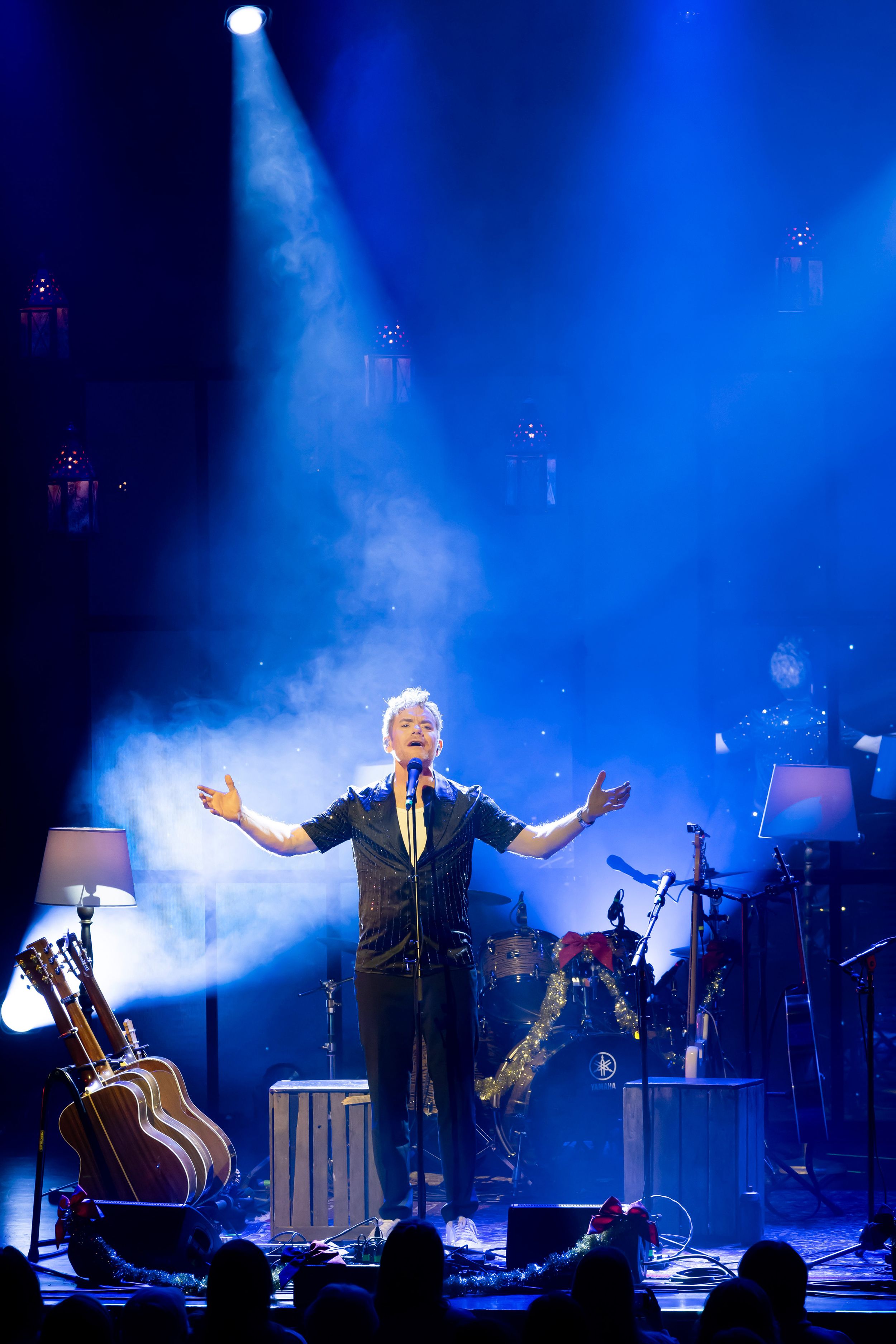 Unplugged Christmas i Linköping konsert och kongress. Med Peter Johansson, Bruno Mitsogiannis, Matilda Grün och Petra Wahlgren.