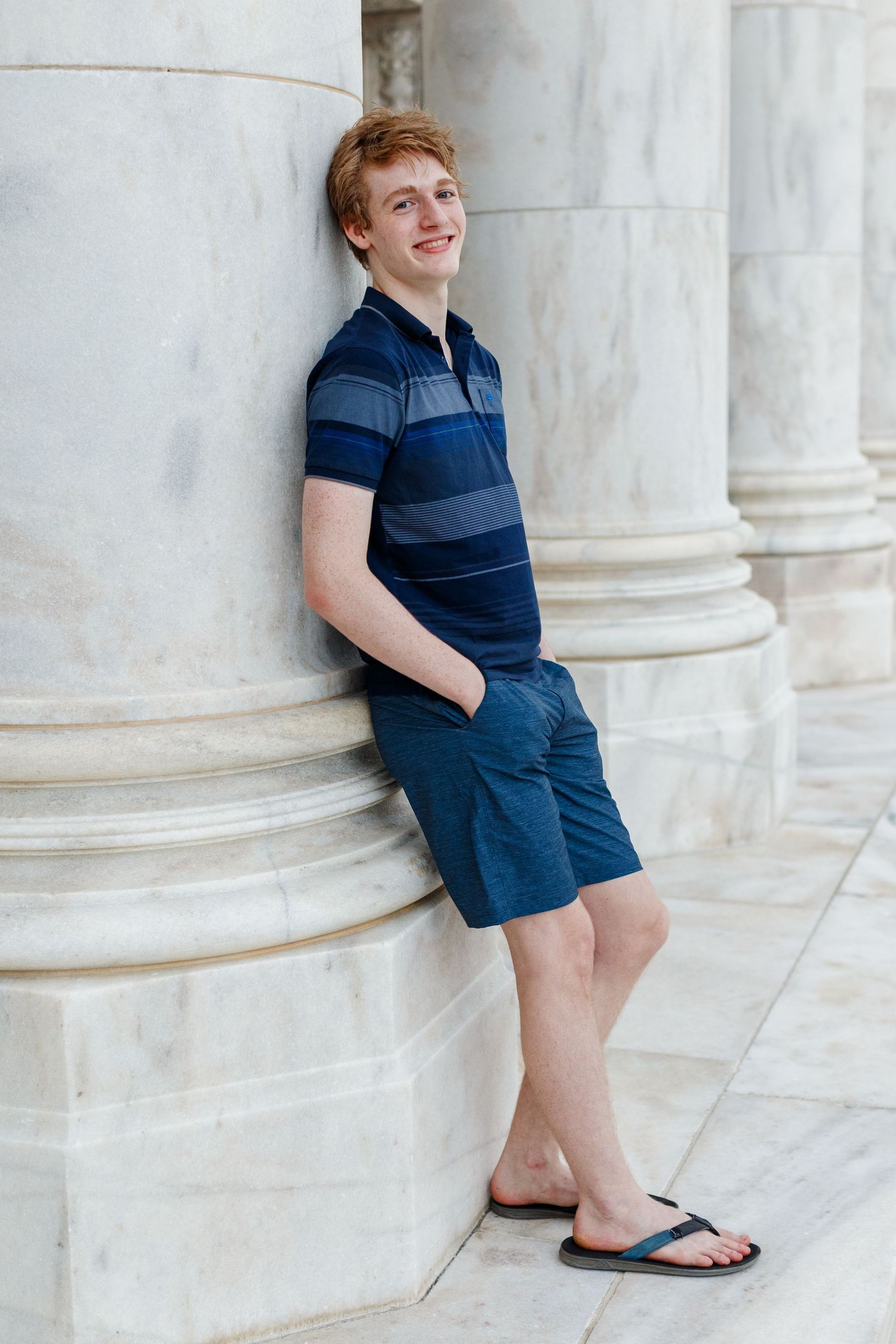 Portrait of a boy. Capitol Building. San Juan, Puerto Rico.