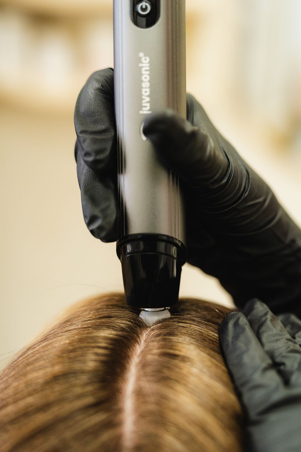 Detail shot of Jill’s hair styling tools captured during her Eagle Rock branding session in Los Angeles.
