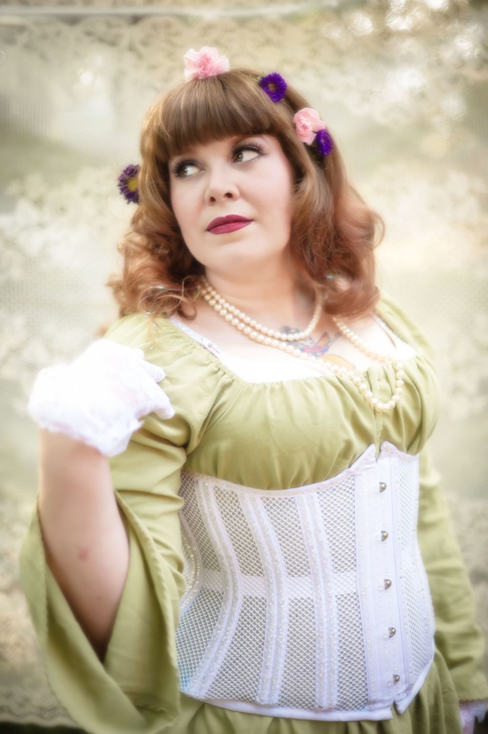 Dreamy golden hour Flower Bound Photo event done at Fish Lake in Spokane Washington Cheney Washington