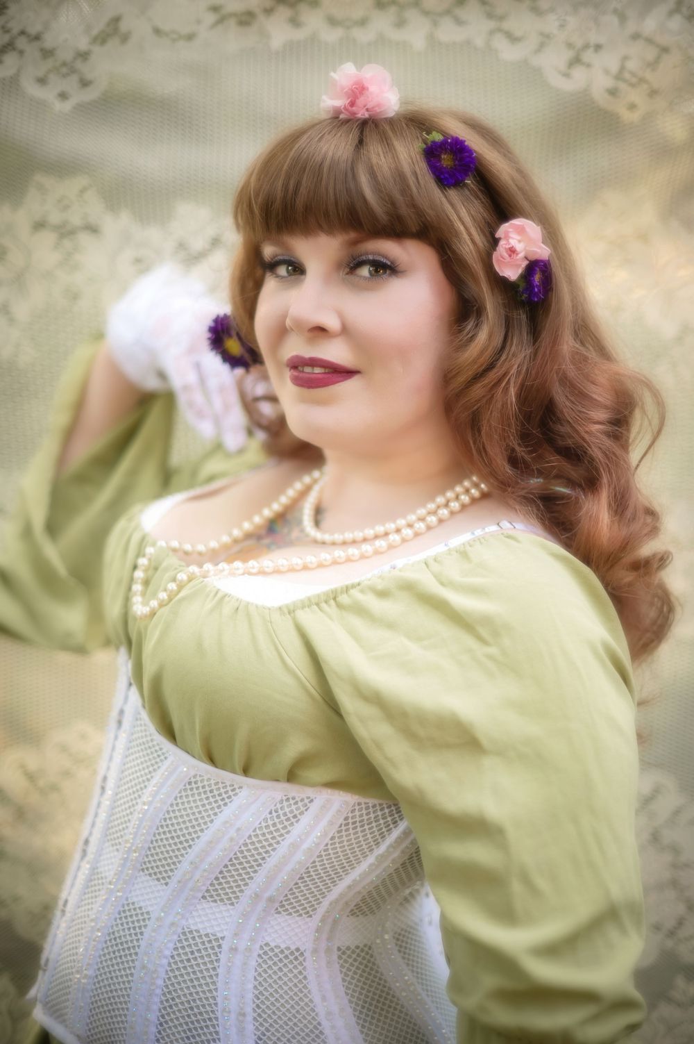 Dreamy golden hour Flower Bound Photo event done at Fish Lake in Spokane Washington Cheney Washington