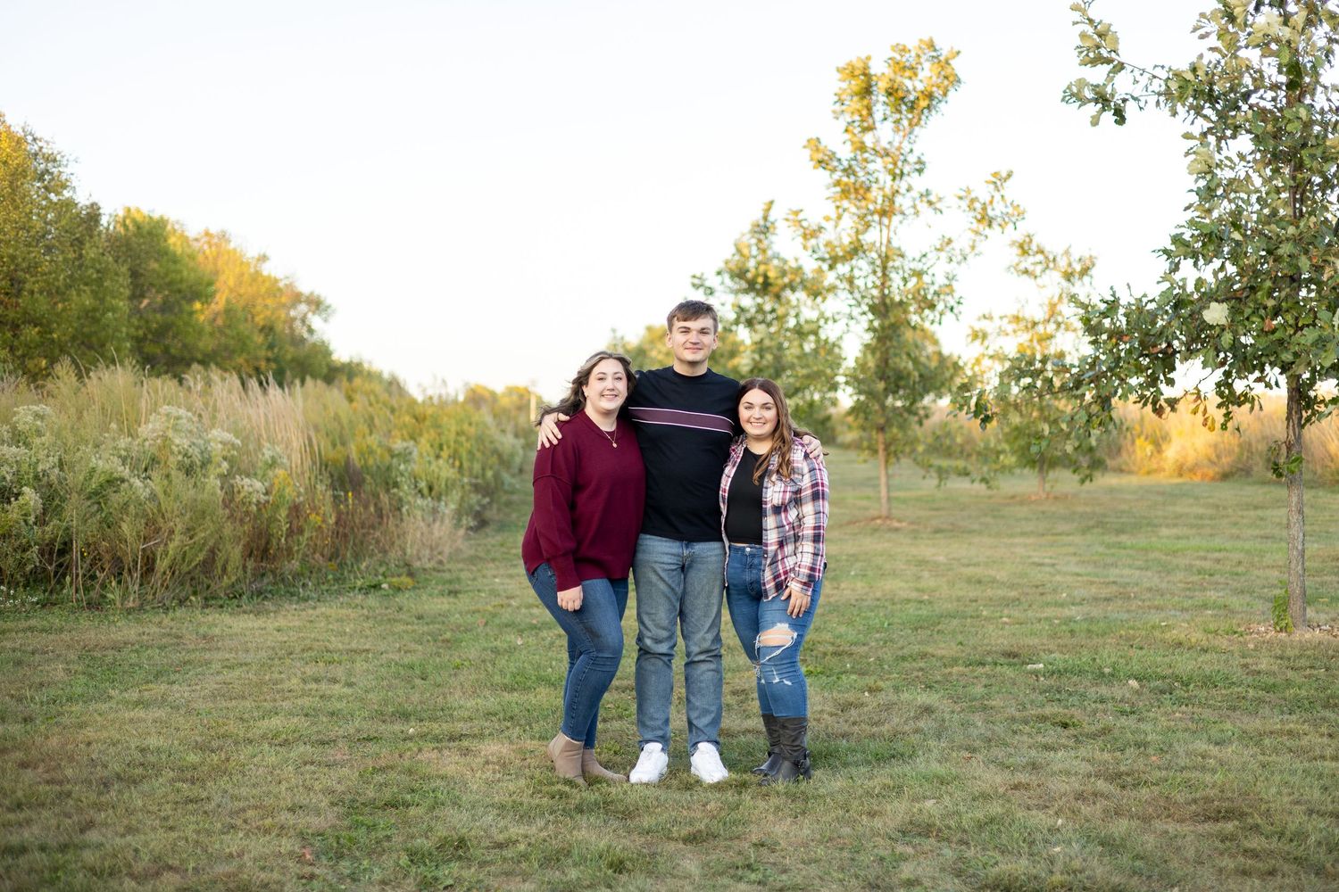 Central, Illinois Family Photographer captures a family together at Centennial Park, Springfield, IL