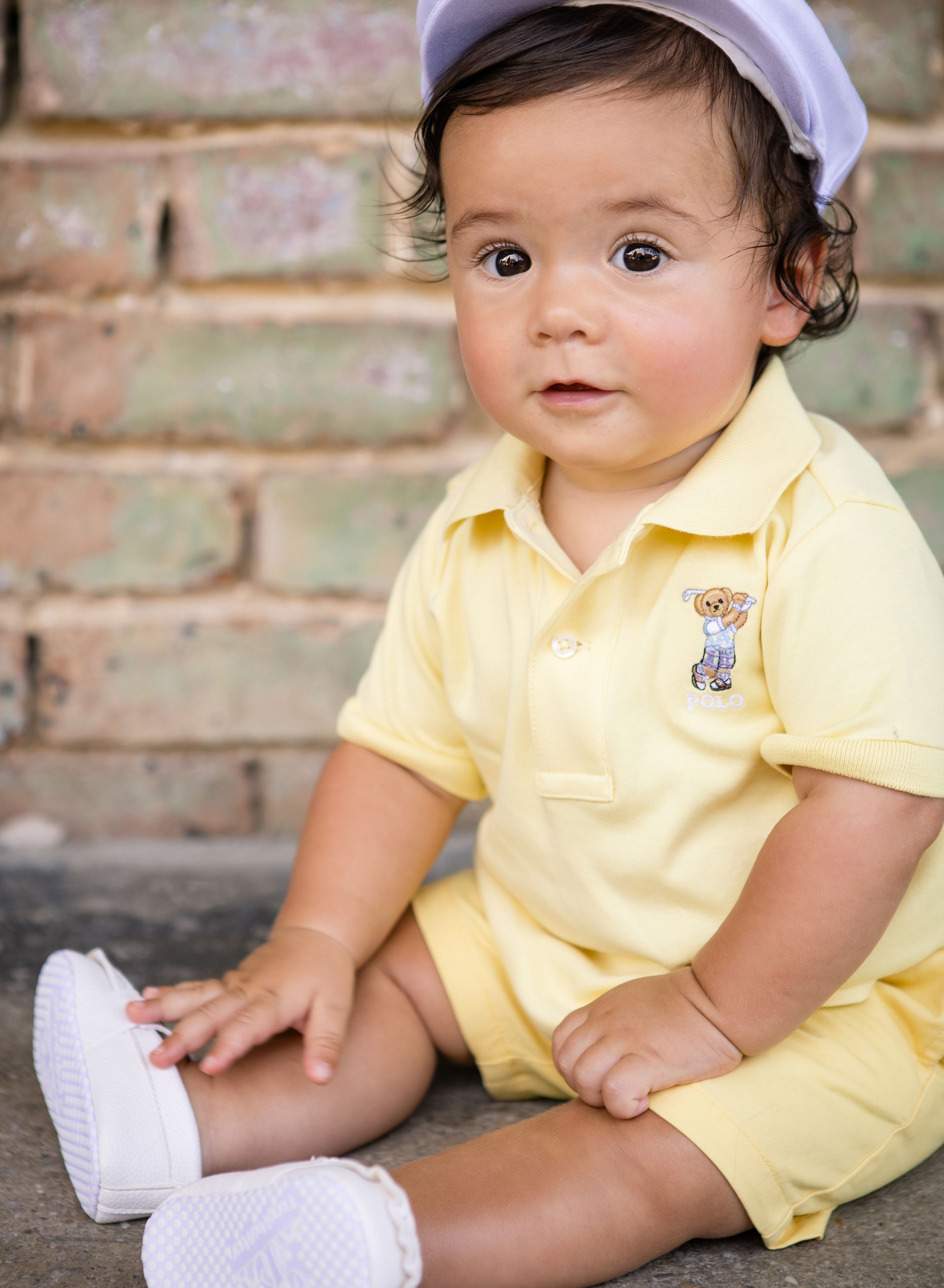 Pensacola baby 6 month old boy photographer Milestone