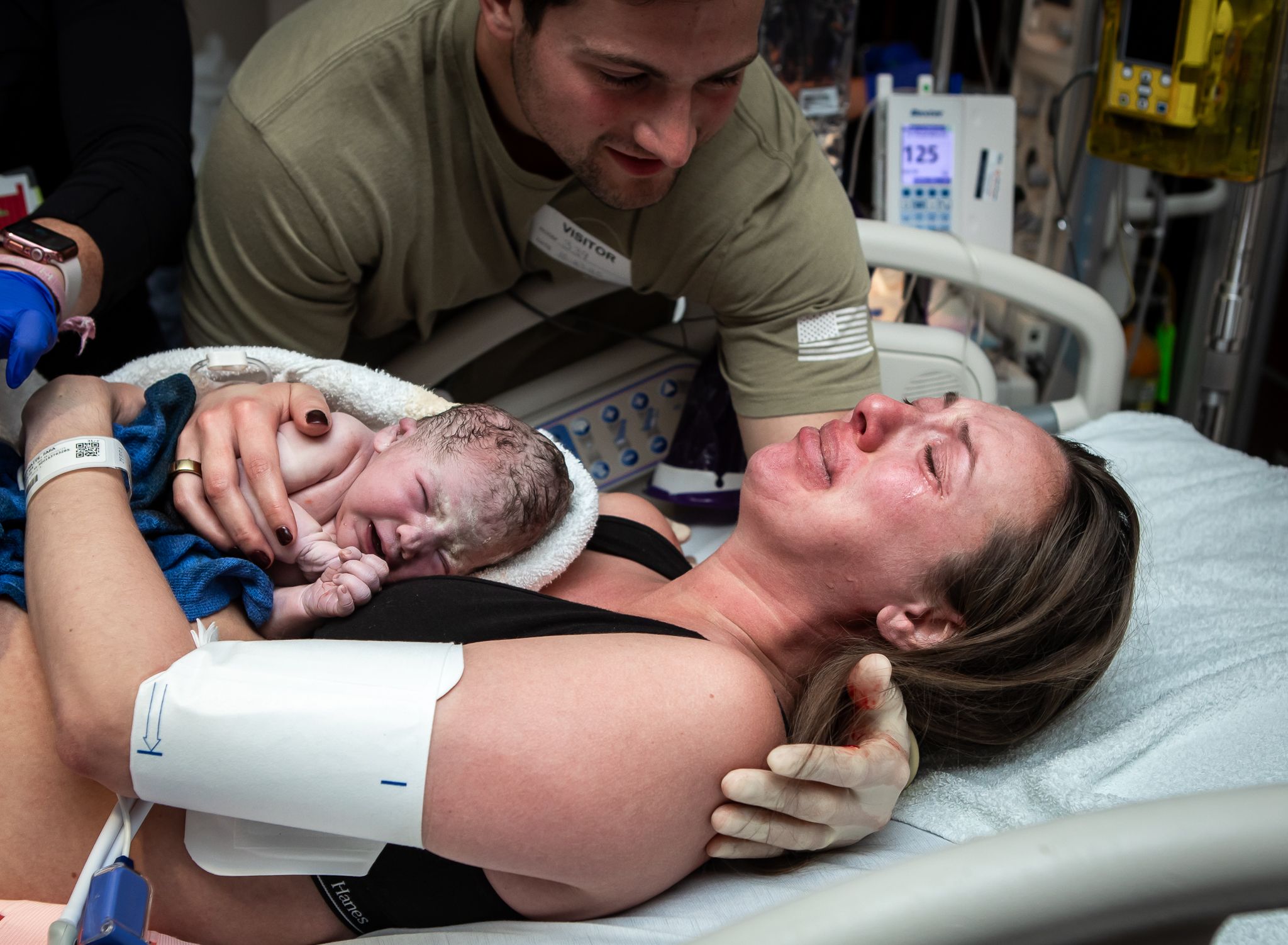 Pensacola birth photographer, HCA west florida hospital birth photography