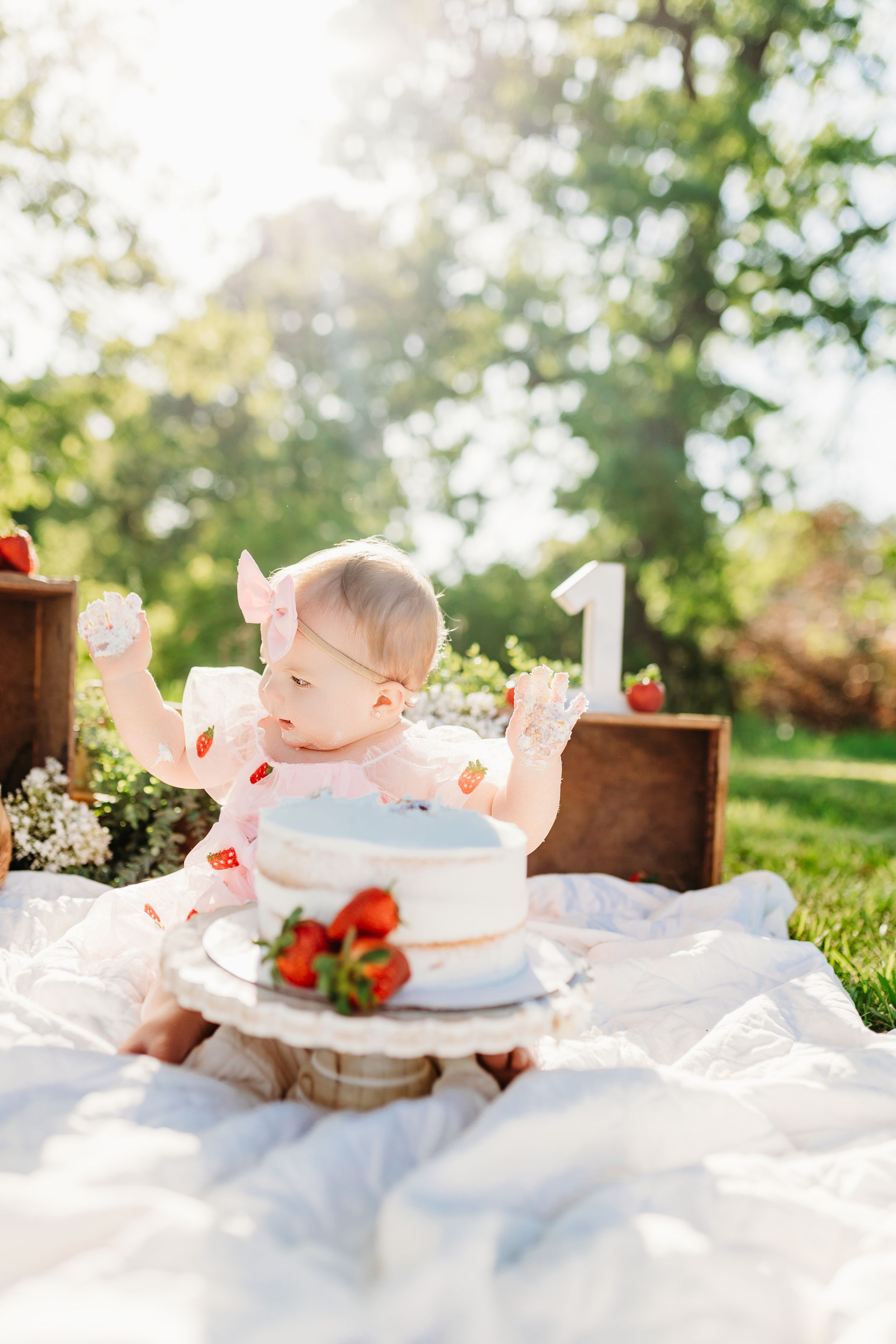 Lawrence County | Ironton | Bailey's Photography | Southern Ohio | First Birthday Photoshoot
