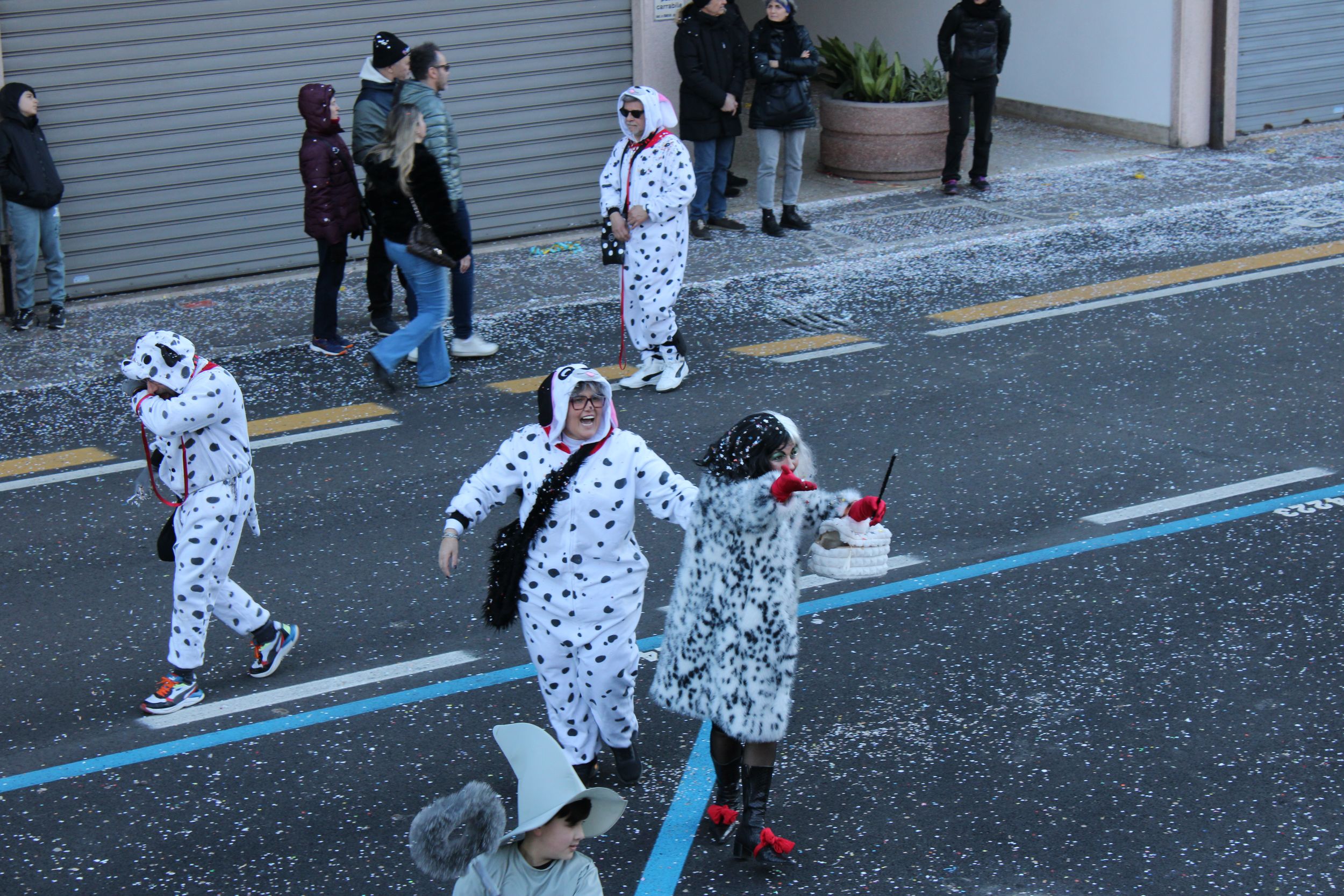 Treviso Carnival Parade 2026. The Selva del Montello Carnival Committee with the show “The Charge of the 101”.