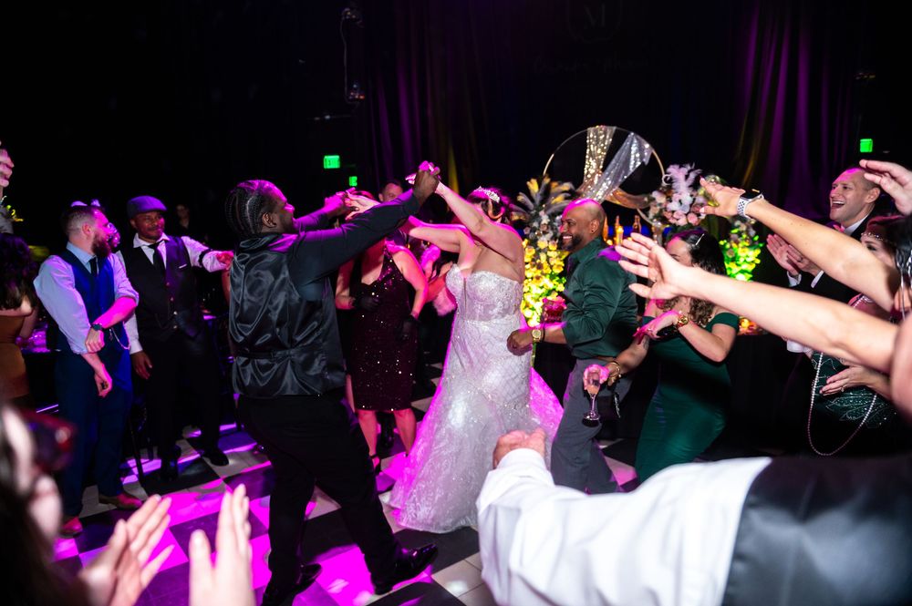Dance floor action.
