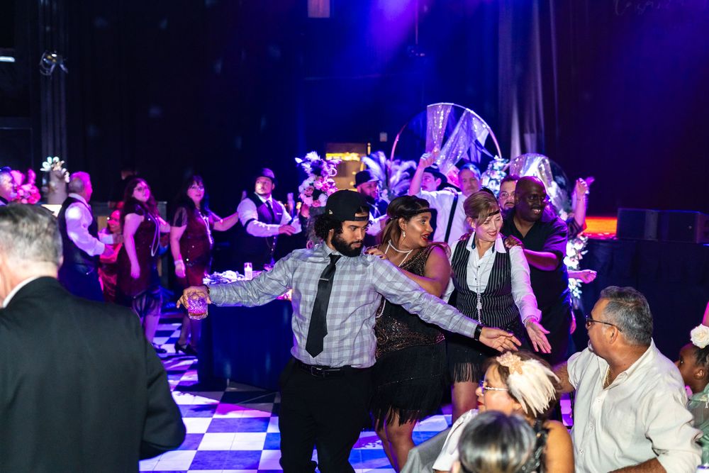 The congo line.