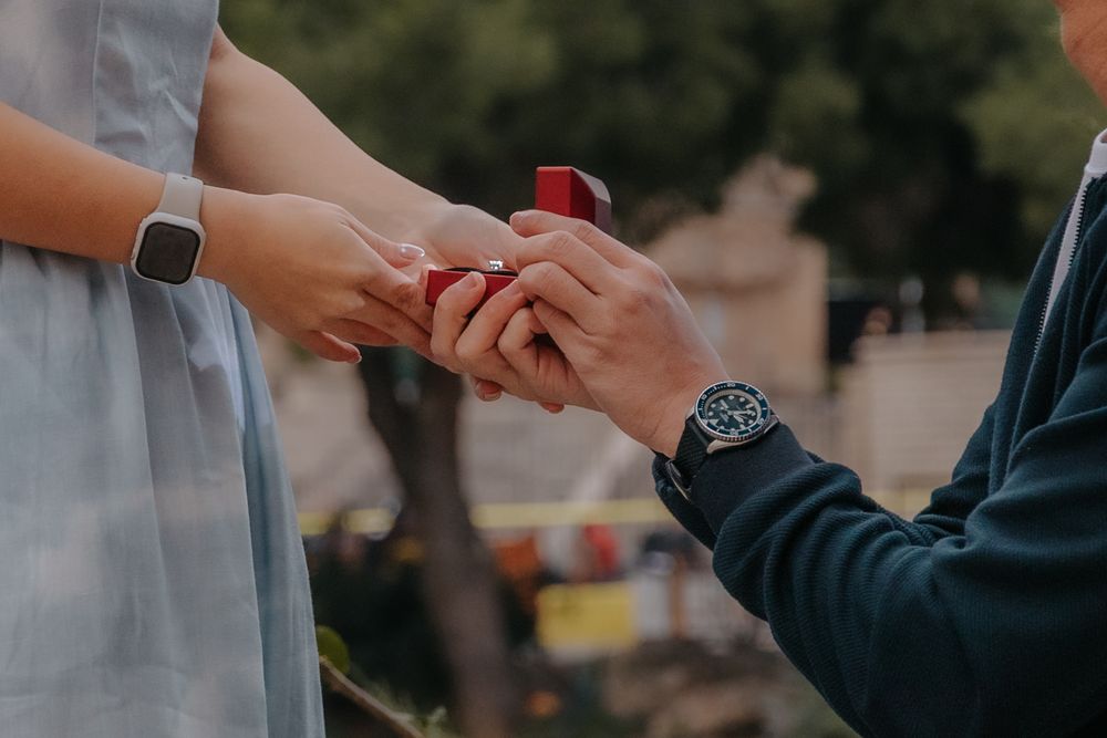 Ring close up Sagrada Familia autumn morning Barcelona proposal photographer BarcelonaLoversPH