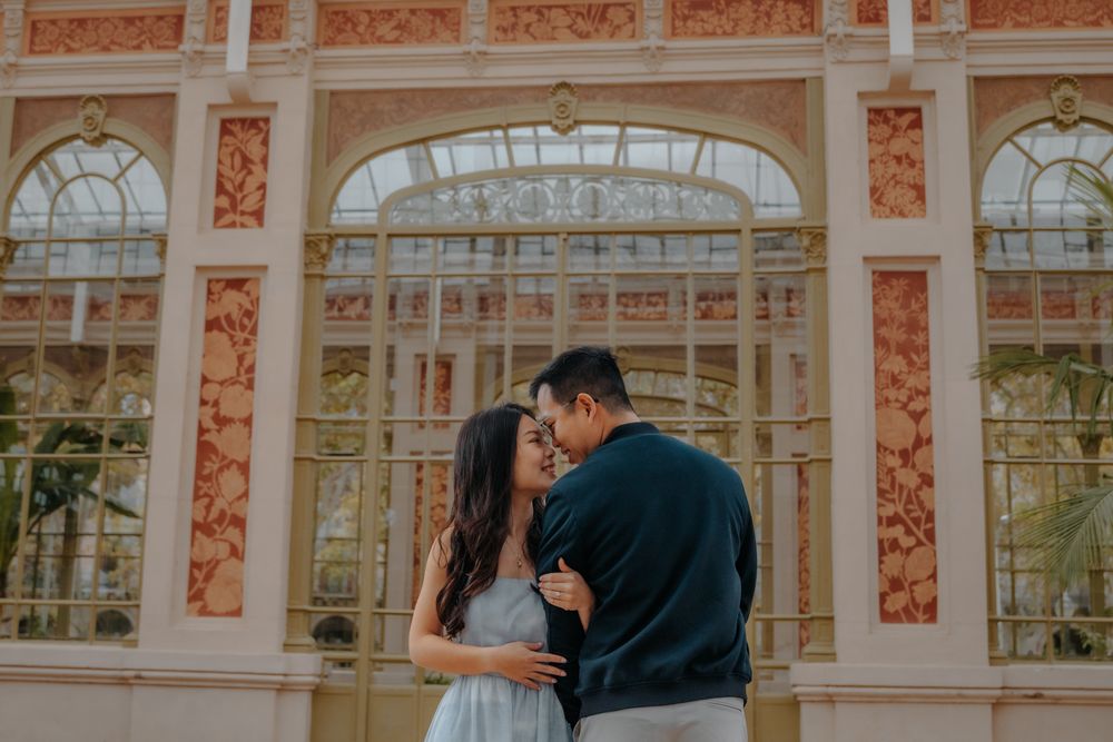 Excited ring reveal by basilica lake Barcelona proposal photographer BarcelonaLoversPH