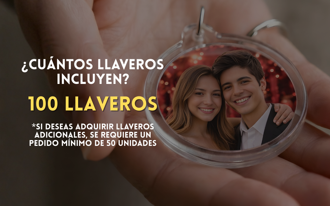 Llaveros personalizados para eventos en Guatemala