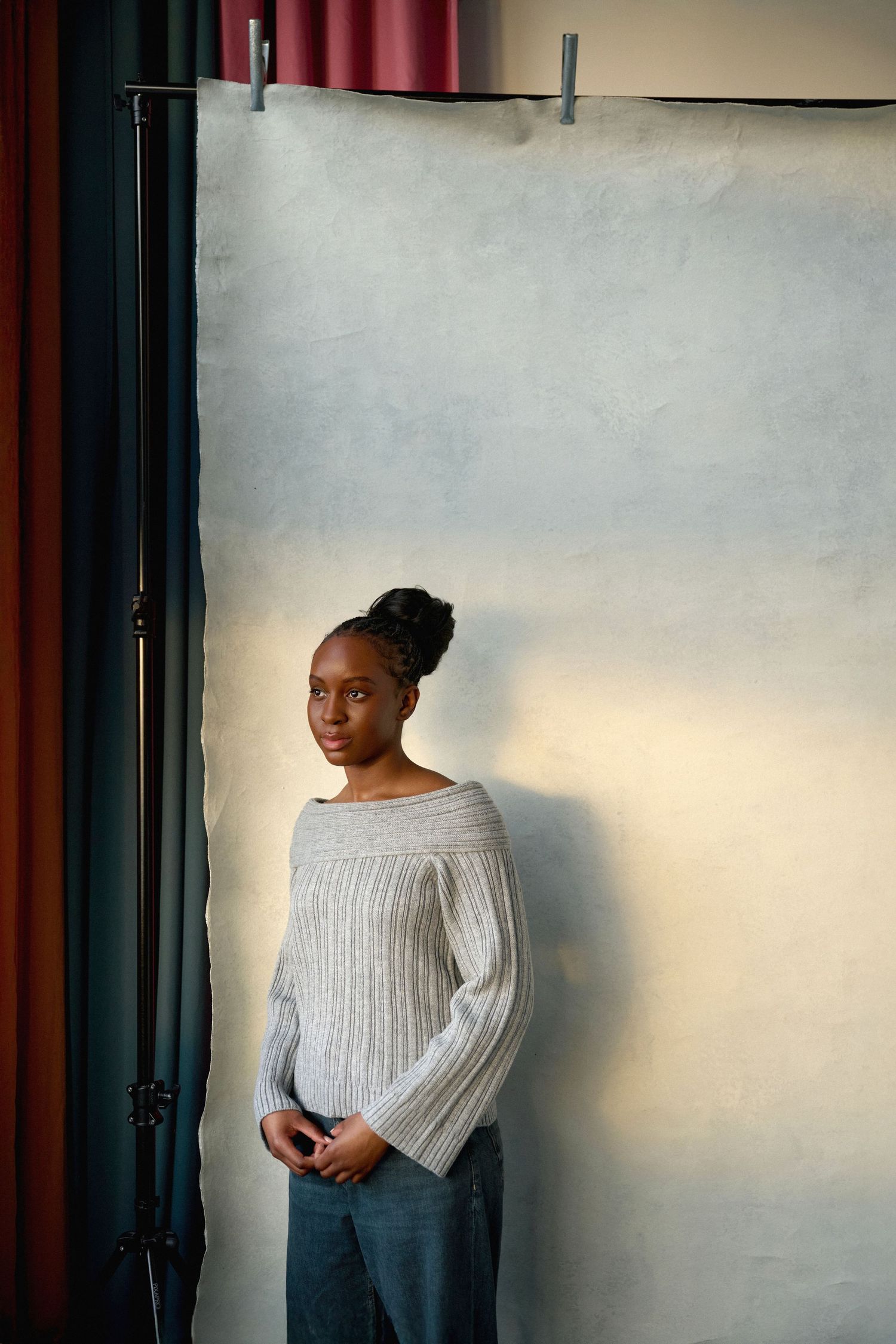 Studio portrait of Briana Osei, selected for the final round of judging in the National Portrait Gallery Winston Taylor Portrait Prize 2026