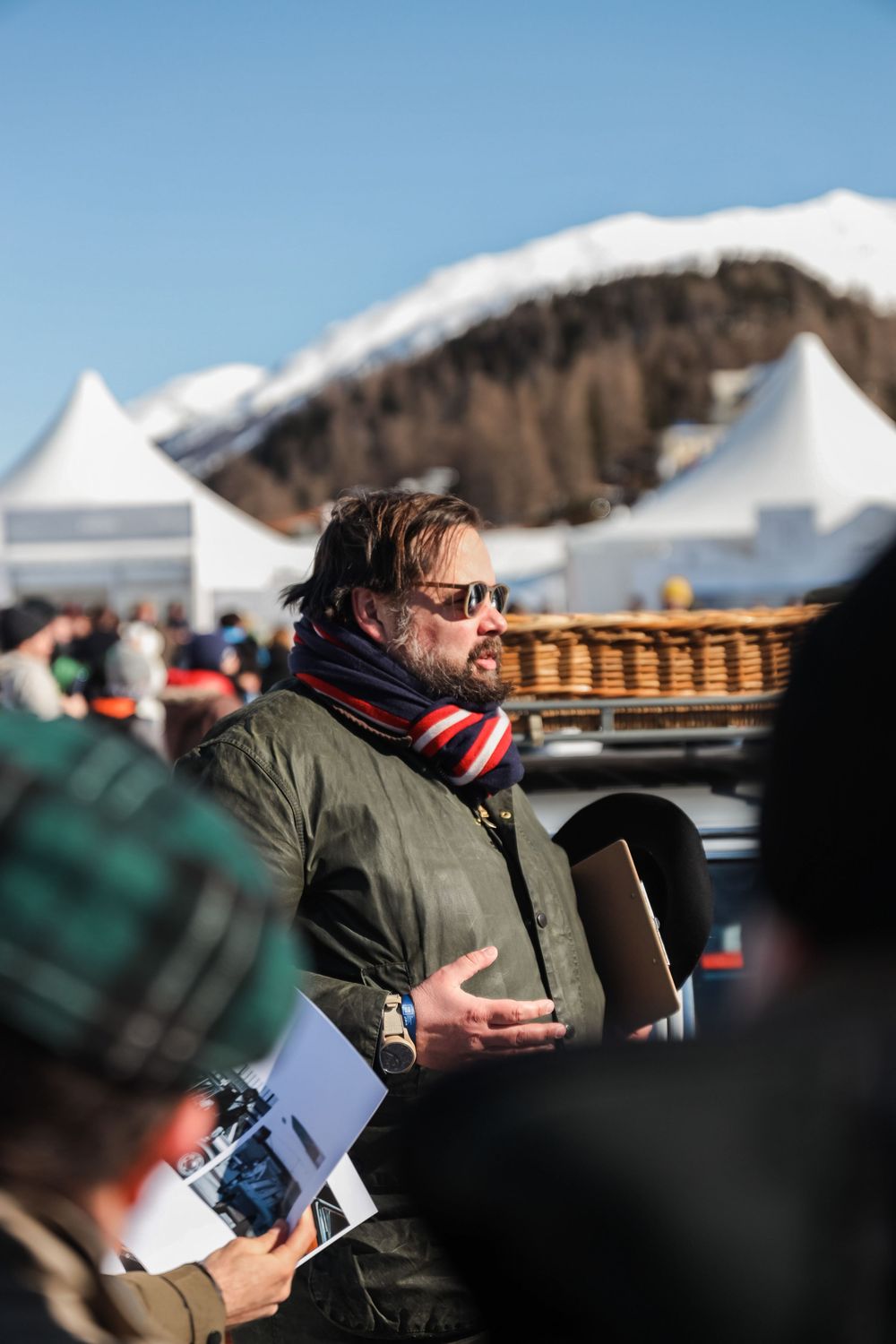 Fotografía profesional de The ICE St. Moritz: coches exclusivos y ambiente premium capturados por Boskoop Studio.