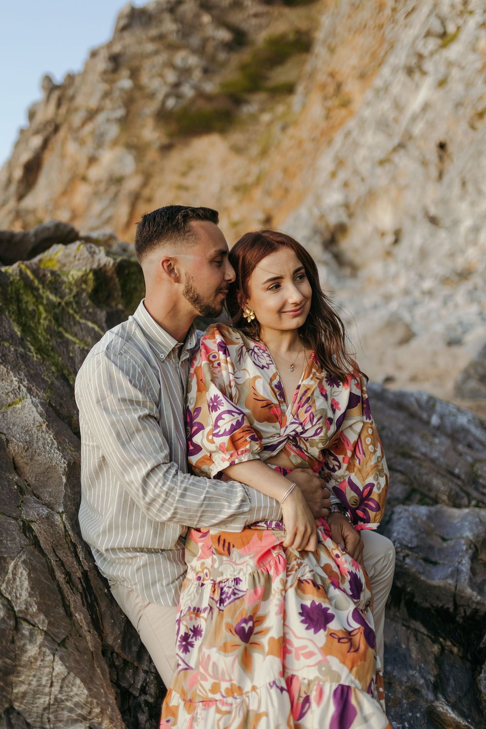 jo matos fotografia, sessão fotográfica de noivado, sessão fotográfica noivado na praia, sessão fotográfica Sintra, sessão na praia